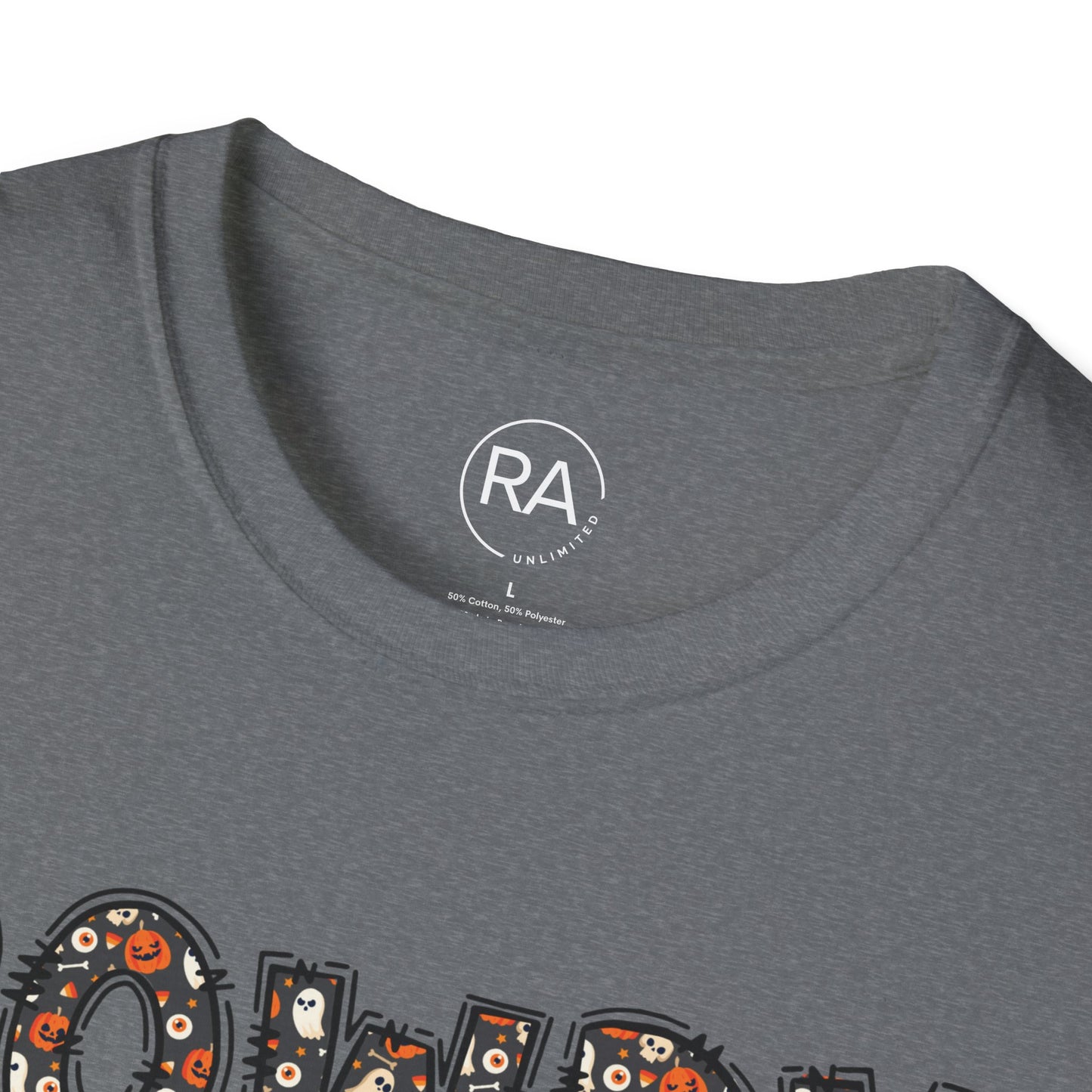Rowdy Ghost Pumpkins Unisex Softstyle T-Shirt