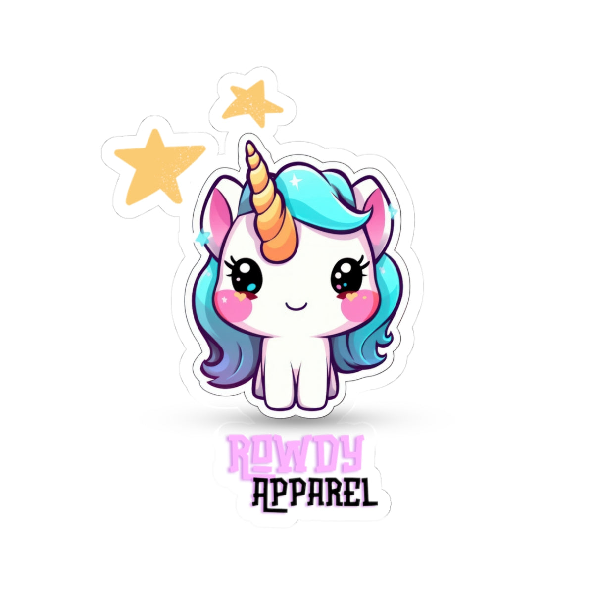 Unicorn Kiss-Cut Stickers