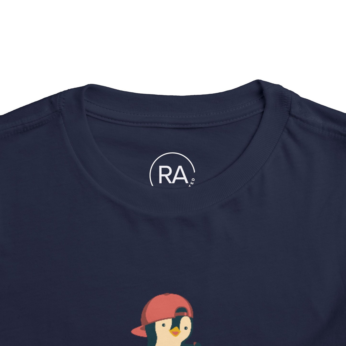 Surfing Penguin Toddler Short Sleeve Tee