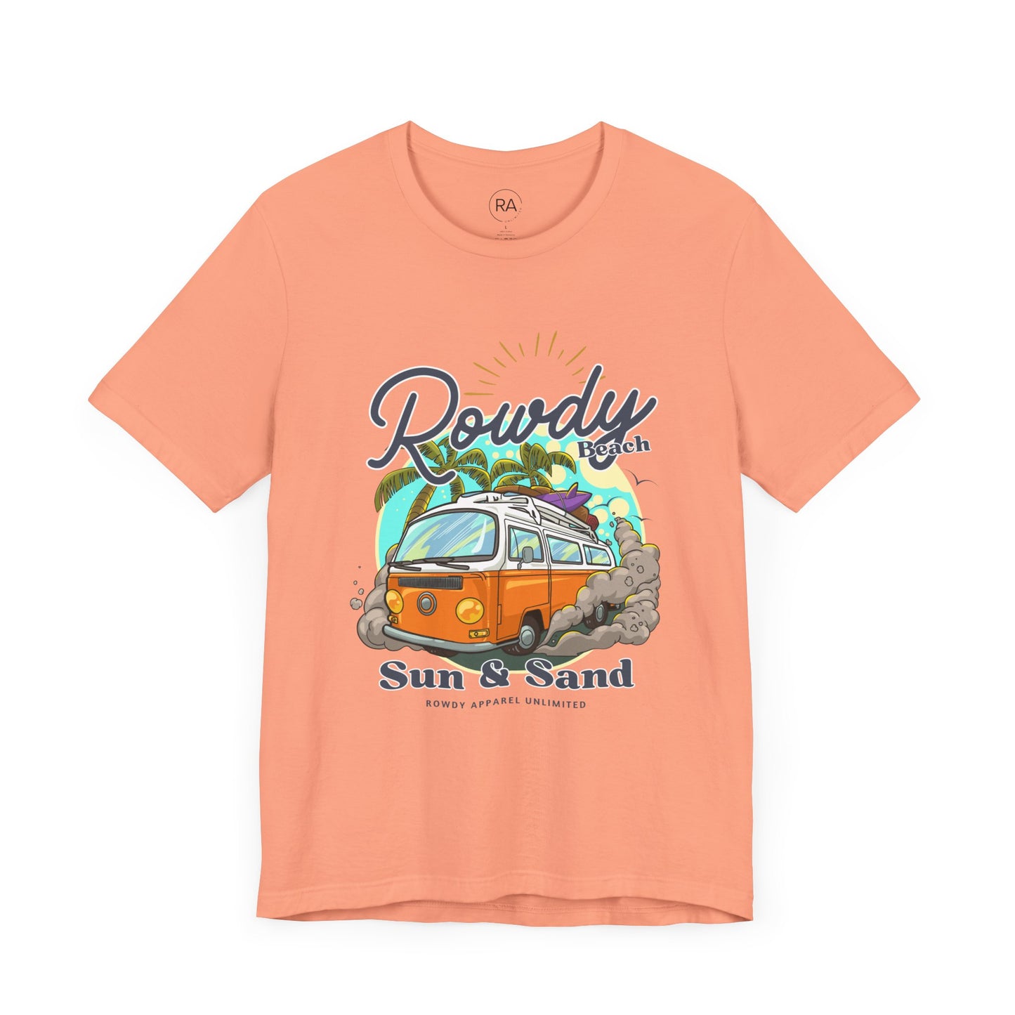 Rowdy Sun & Sand Short Sleeve Tee