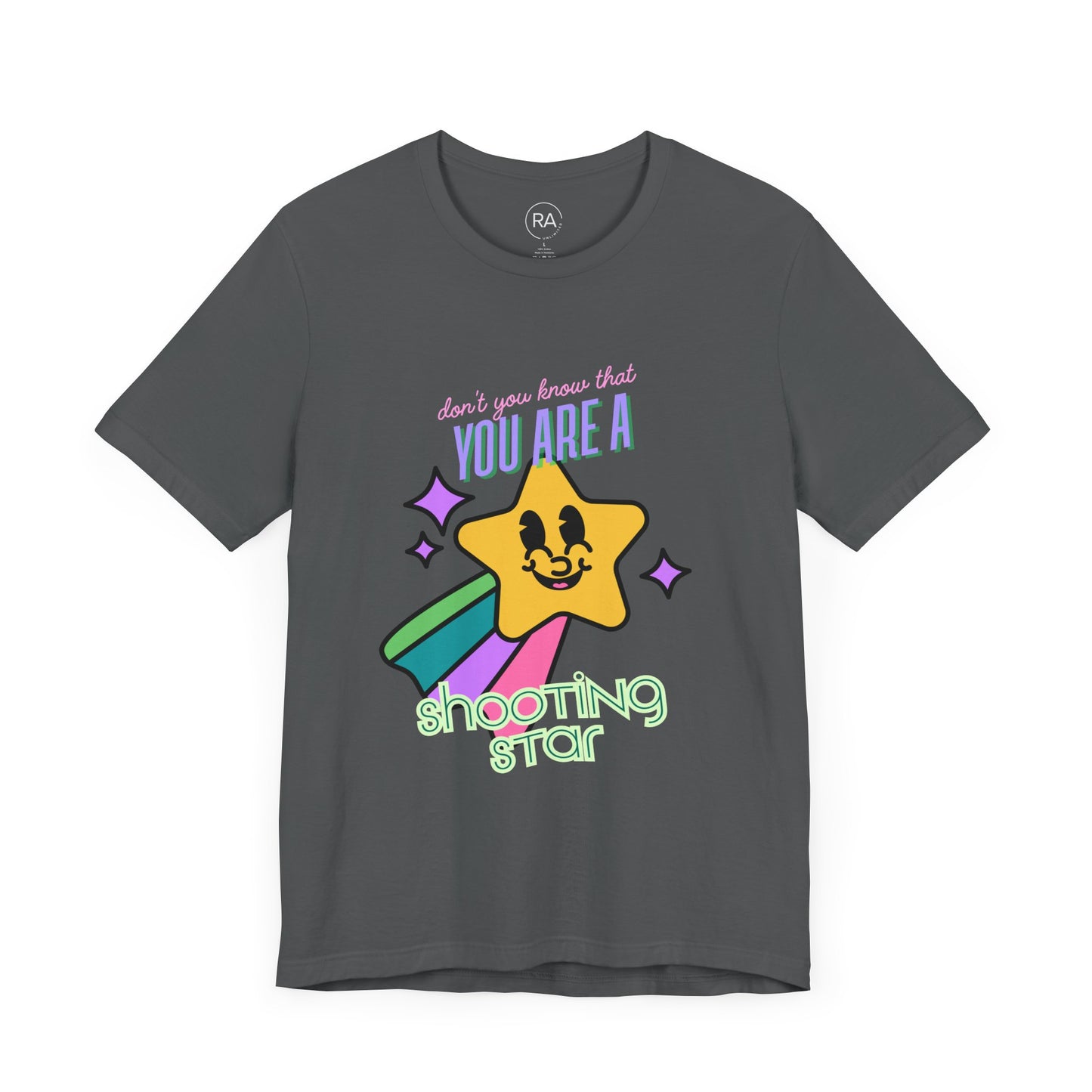 Shooting Star Short Sleeve Tee- shooting star