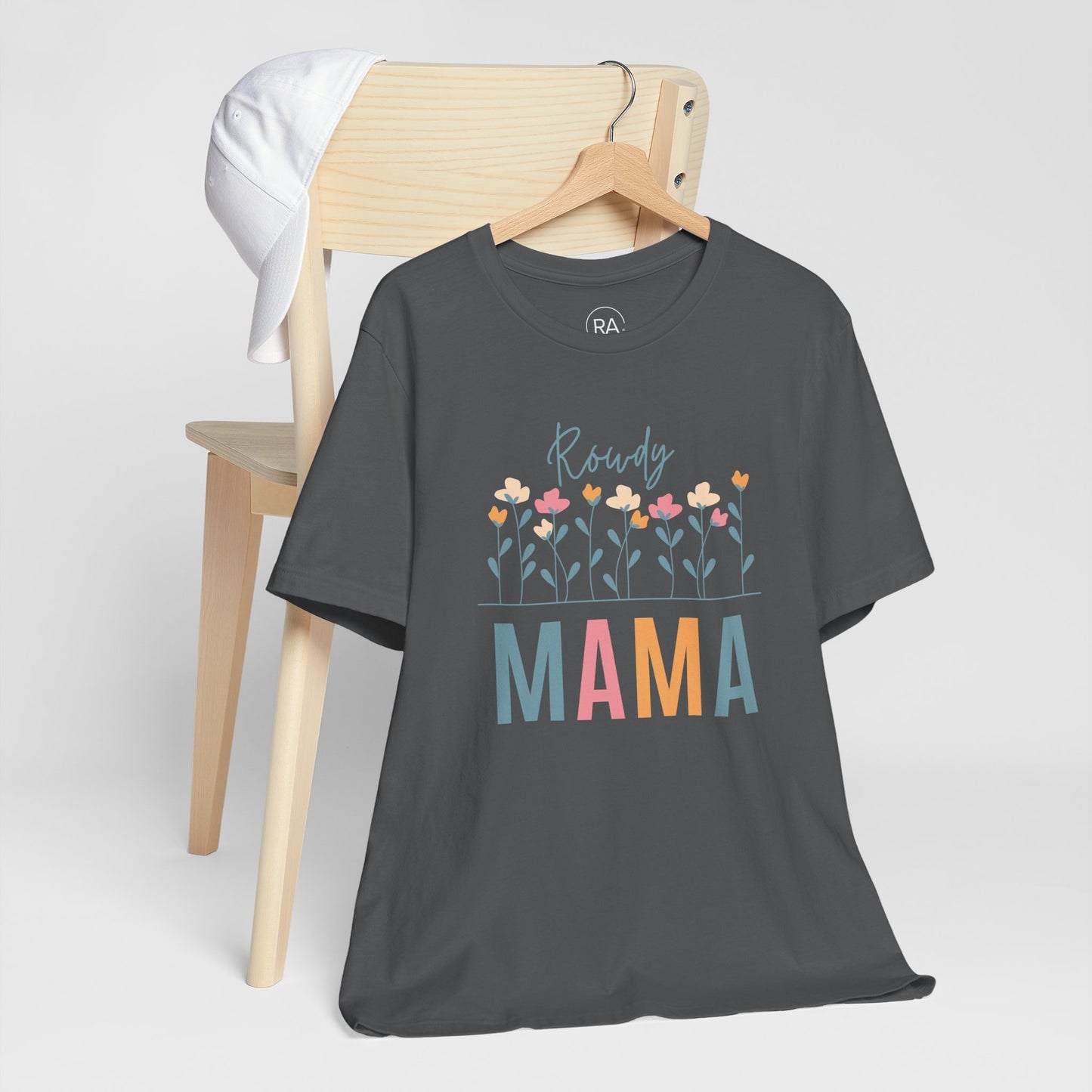 Rowdy Mama Floral Short Sleeve Tee