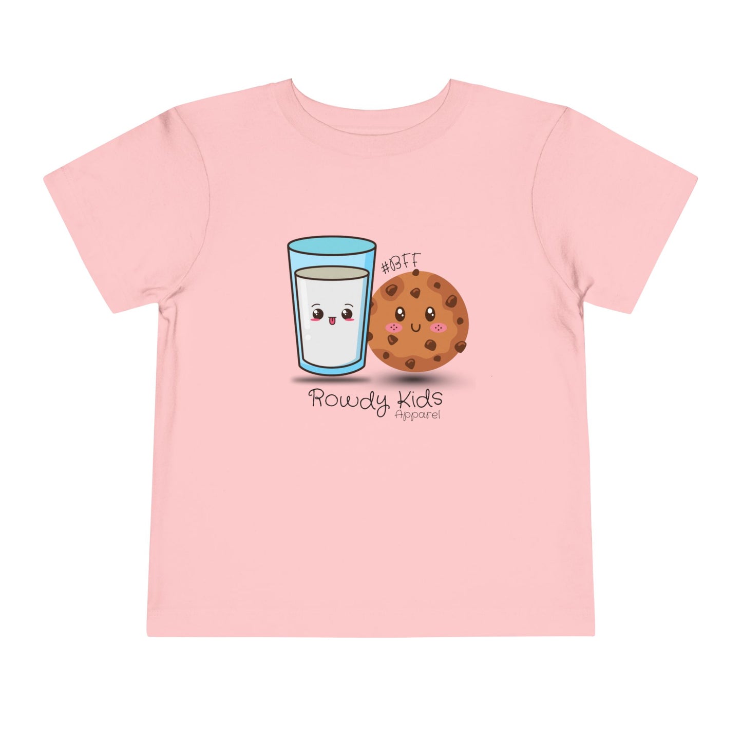 Toddler Short Sleeve Tee - milk & cookies