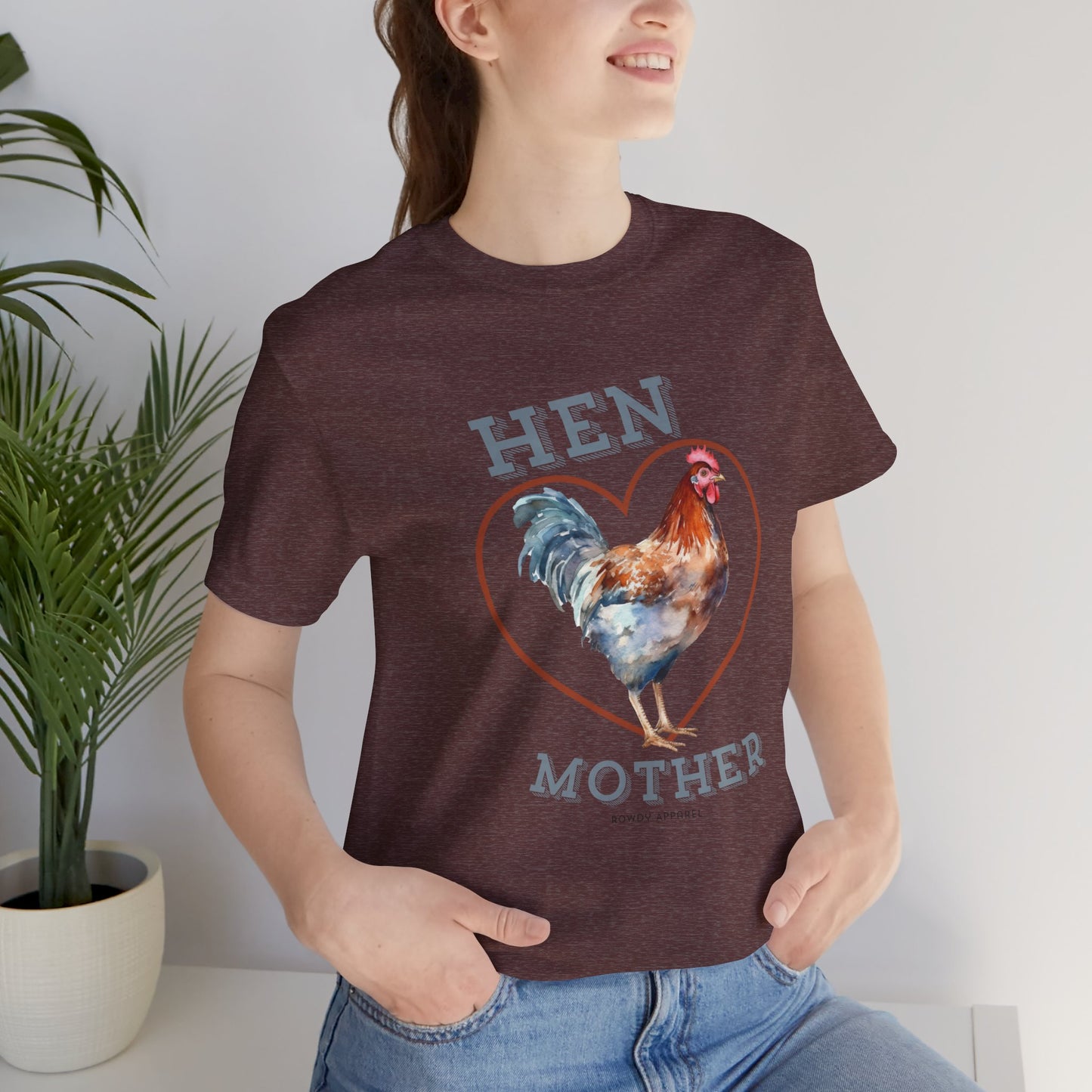 Hen Mother Short Sleeve Tee