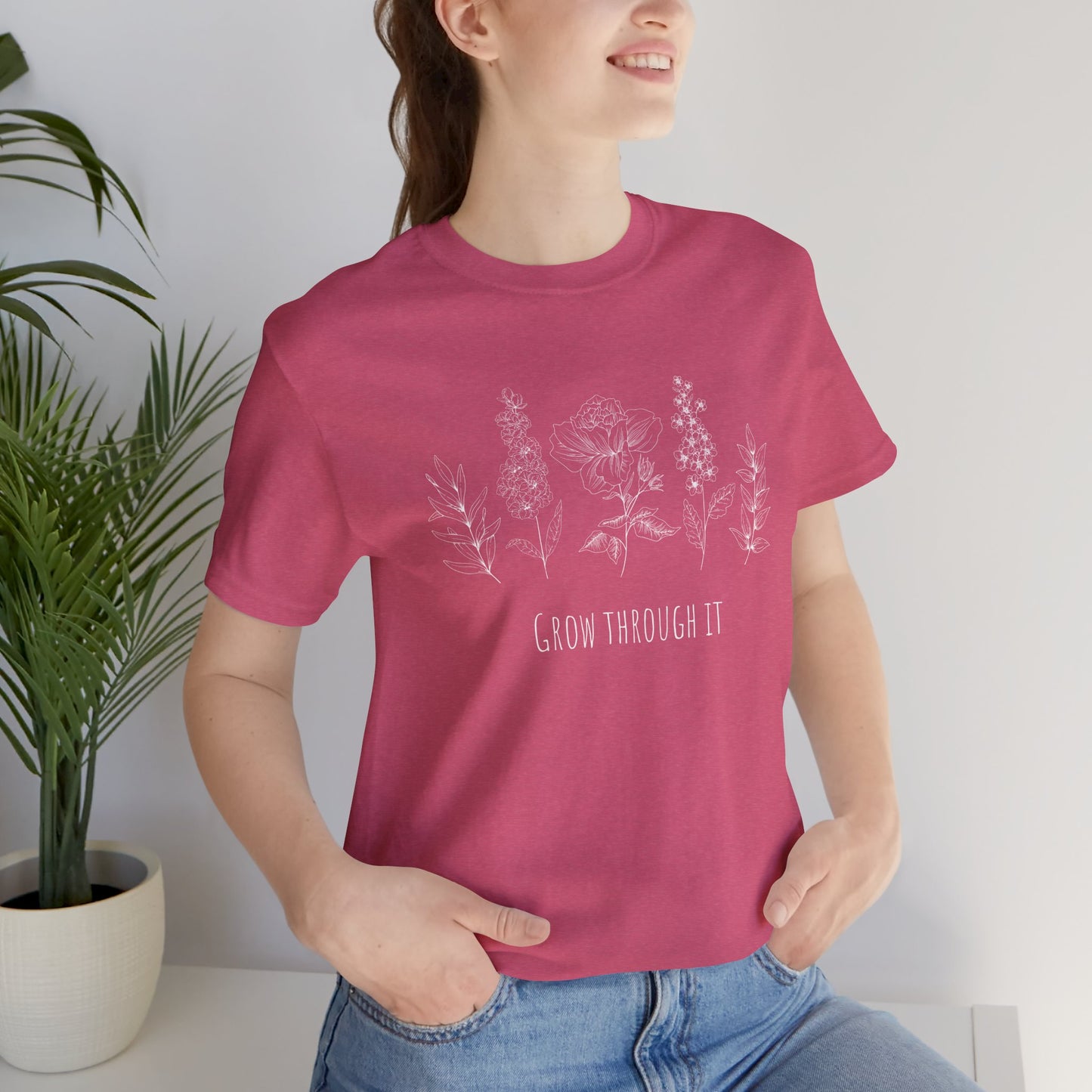Grow Through It Short Sleeve Tee