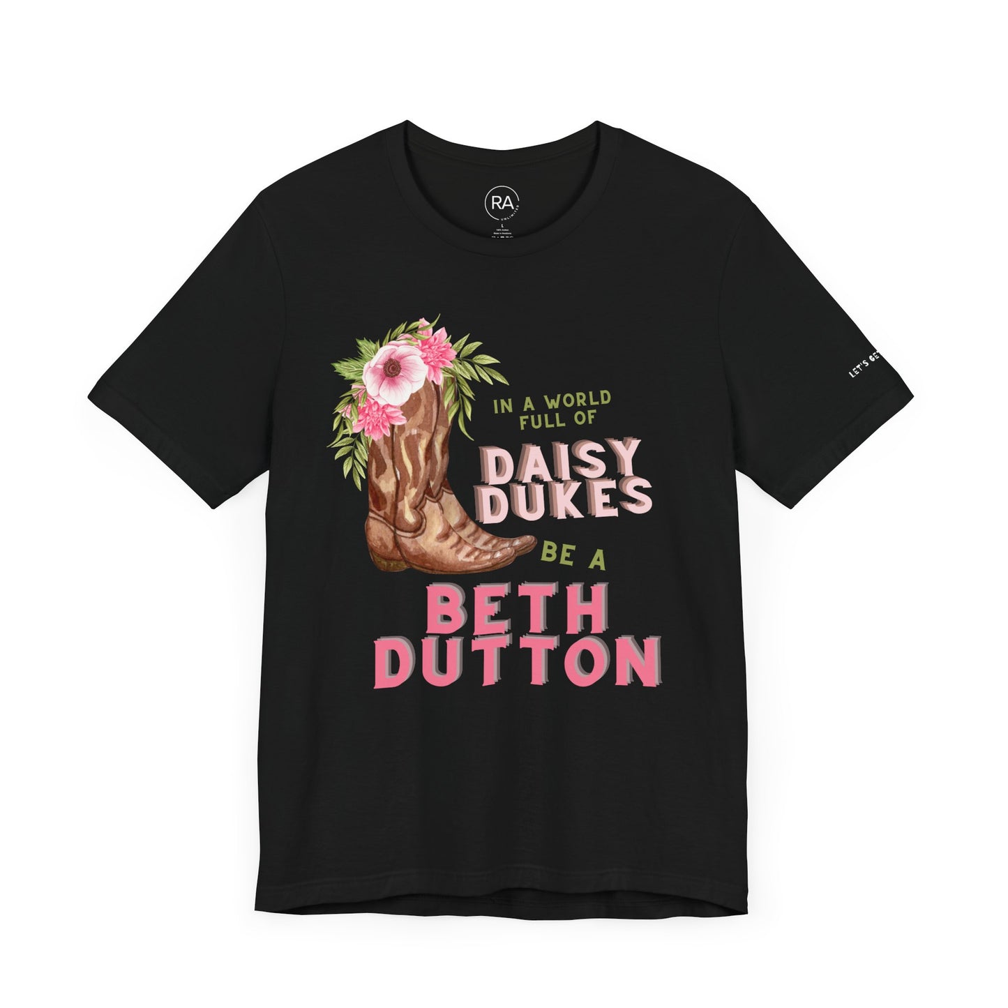 Unisex Jersey Short Sleeve Tee- Beth Dutton