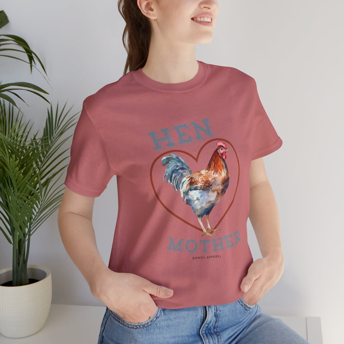 Hen Mother Short Sleeve Tee