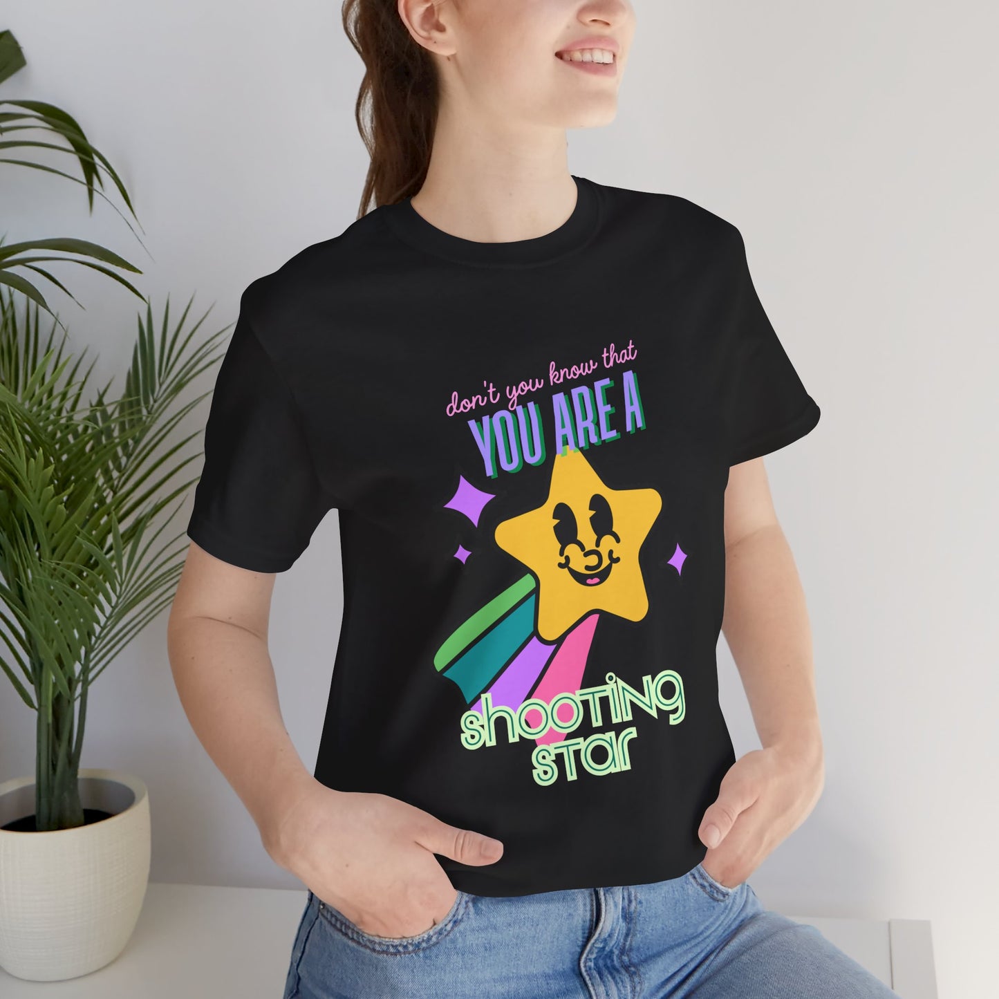 Shooting Star Short Sleeve Tee- shooting star