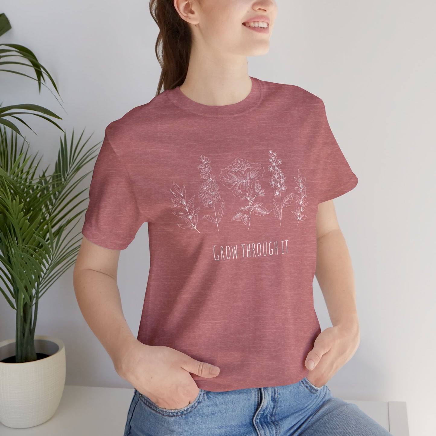 Grow Through It Short Sleeve Tee