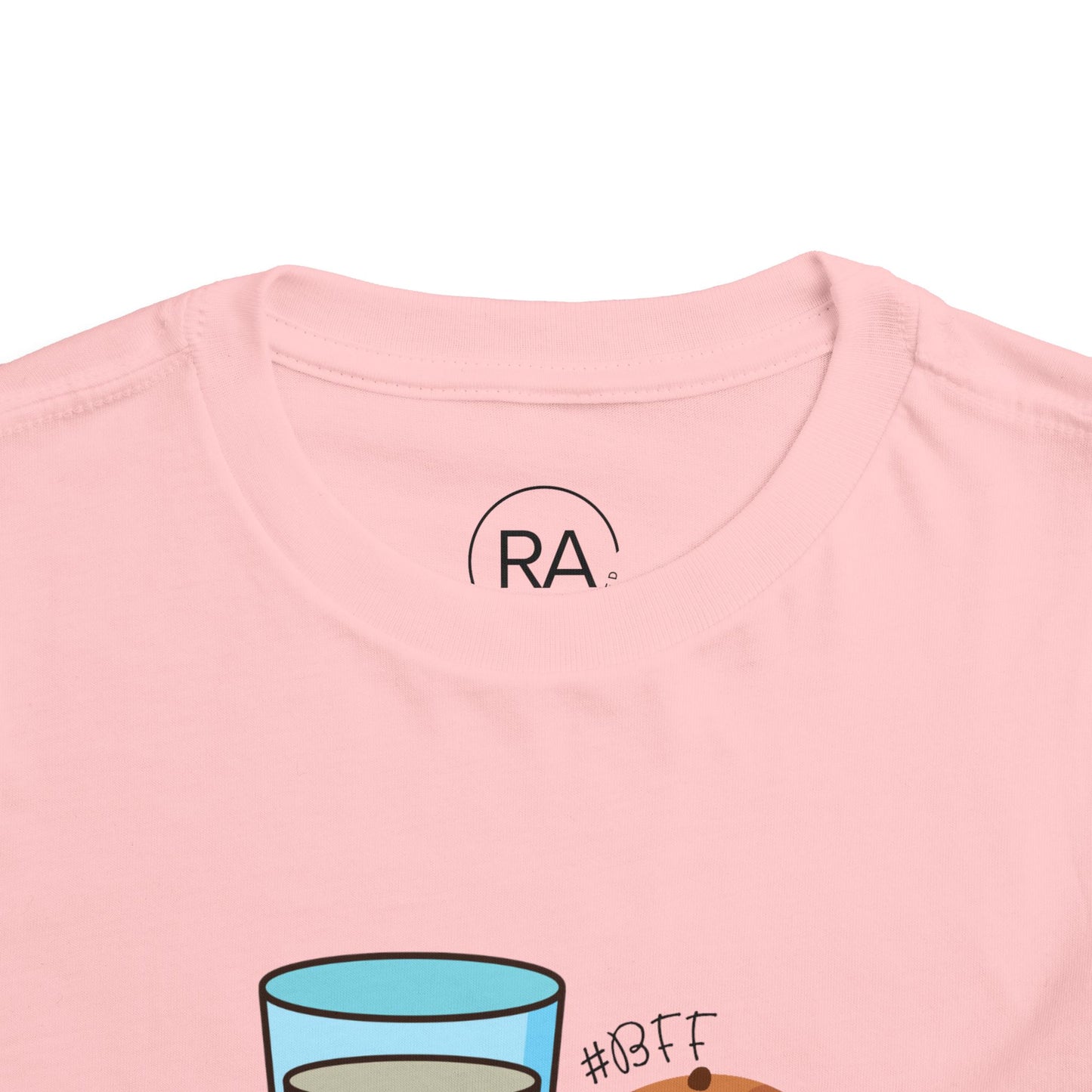 Toddler Short Sleeve Tee - milk & cookies