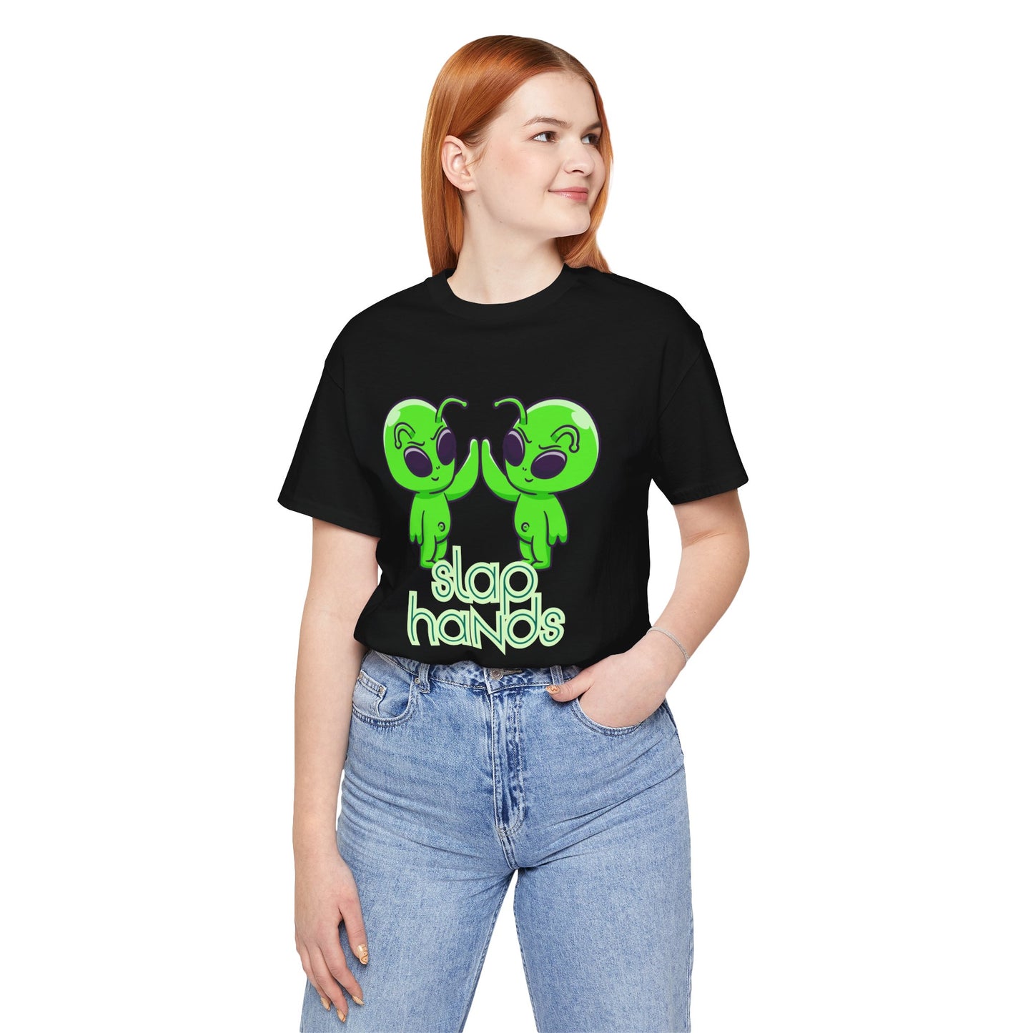 Alien High Five Short Sleeve Tee