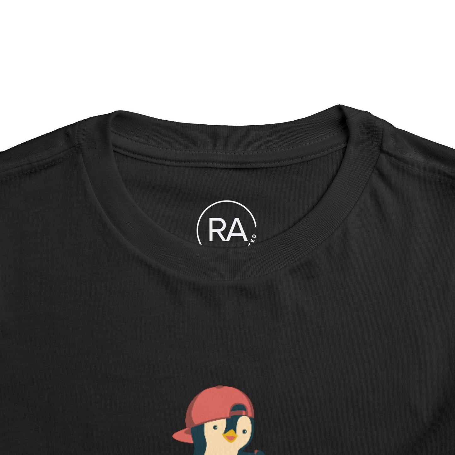 Surfing Penguin Toddler Short Sleeve Tee