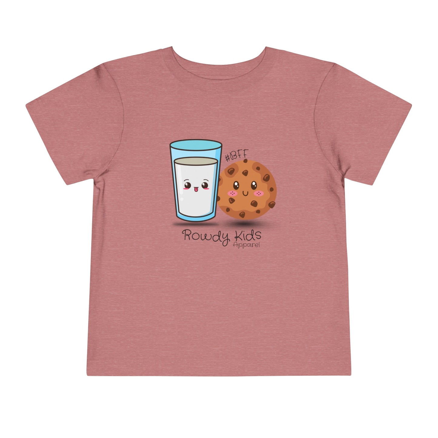 Toddler Short Sleeve Tee - milk & cookies