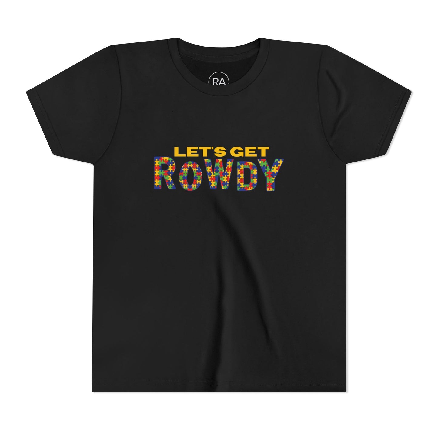 Youth Short Sleeve Tee - Autism Awareness Spread the LOVE