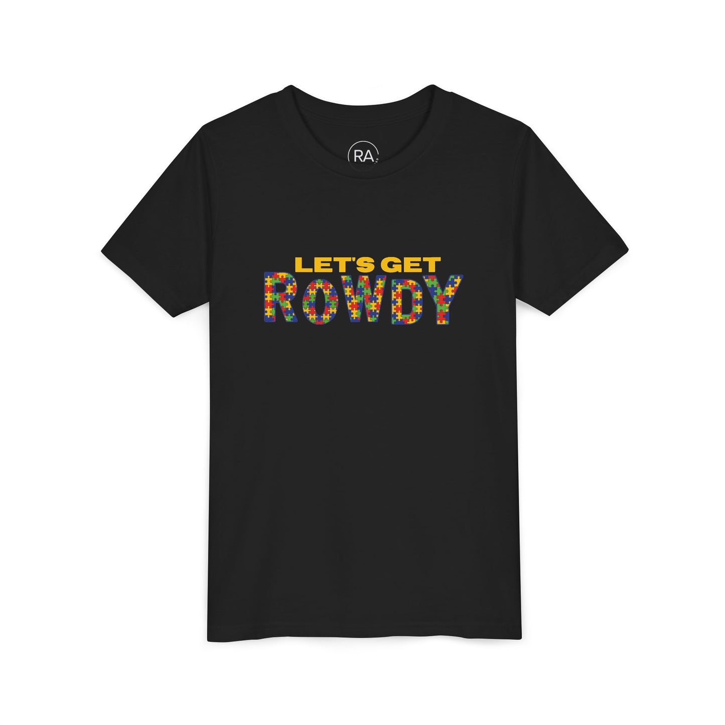 Youth Short Sleeve Tee - Autism Awareness Spread the LOVE