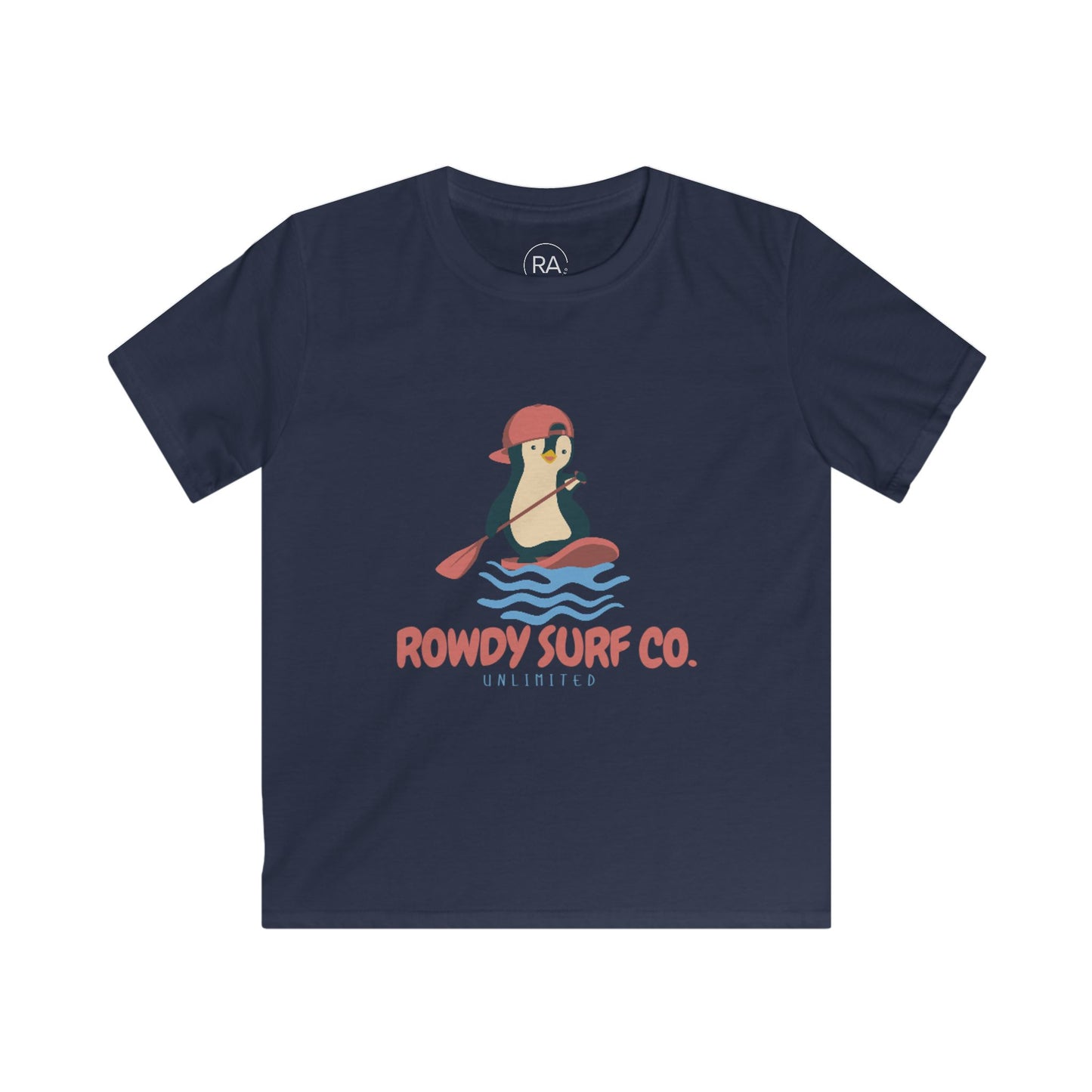 Surfing Penguin Youth Short Sleeve Tee
