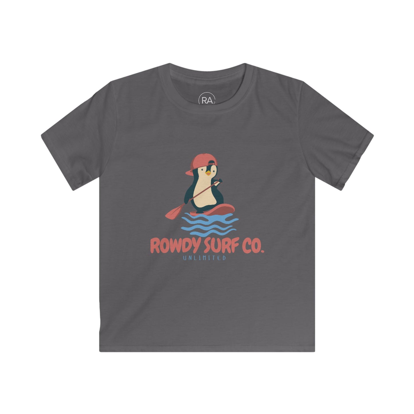 Surfing Penguin Youth Short Sleeve Tee