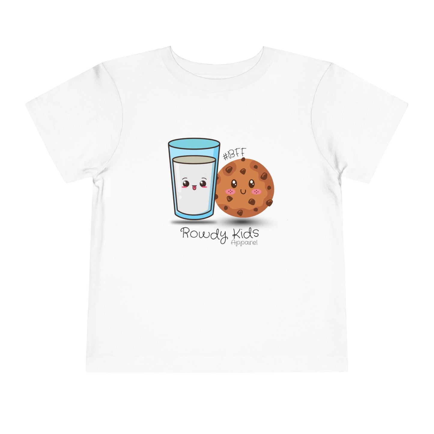 Toddler Short Sleeve Tee - milk & cookies