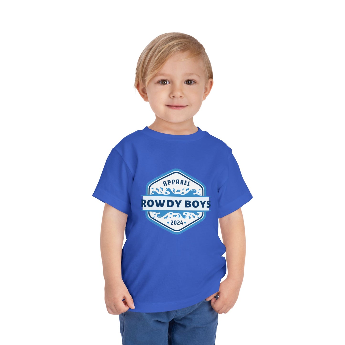 Toddler Short Sleeve Tee - Rowdy Boys Splash