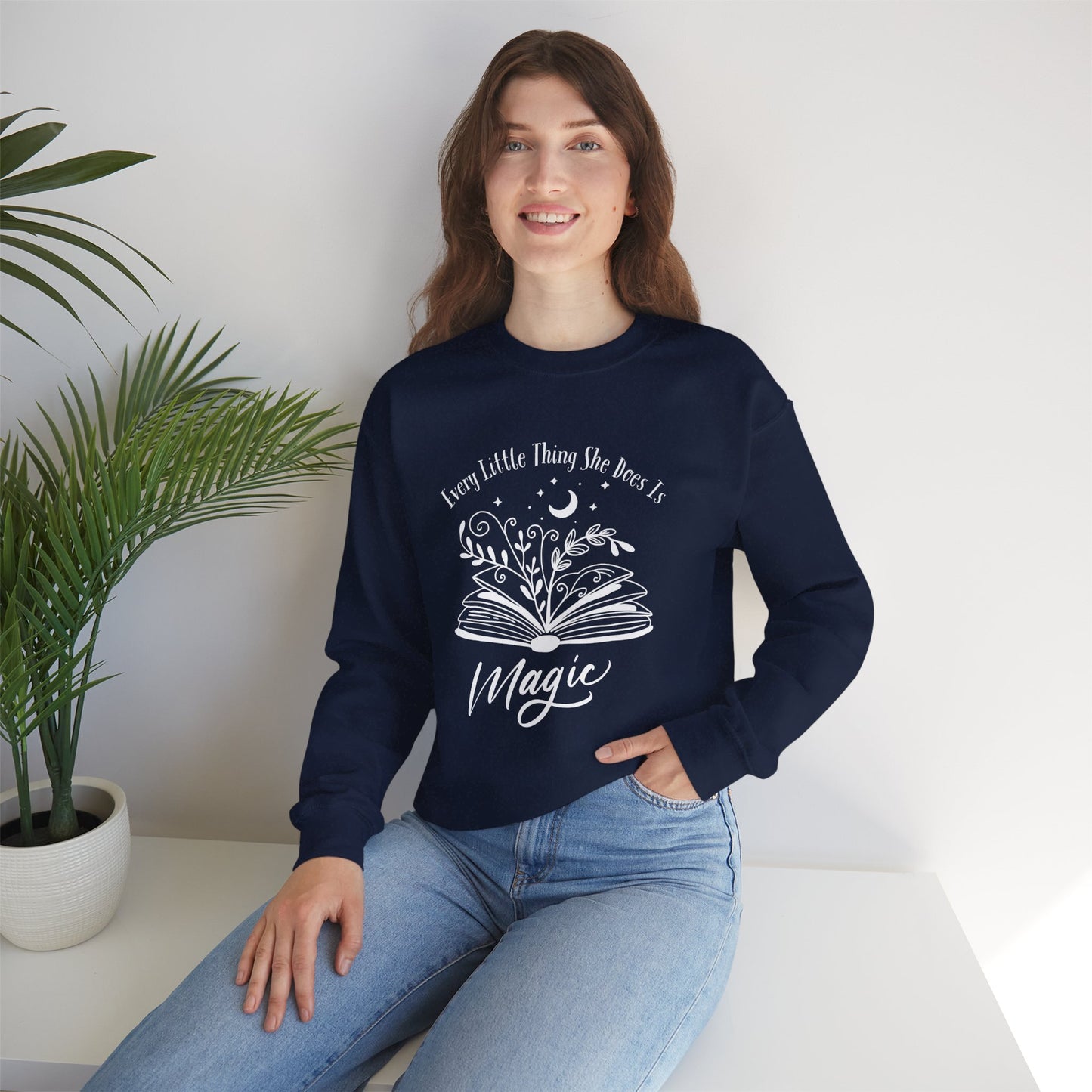 She is Magic Unisex Heavy Blend™ Crewneck Sweatshirt
