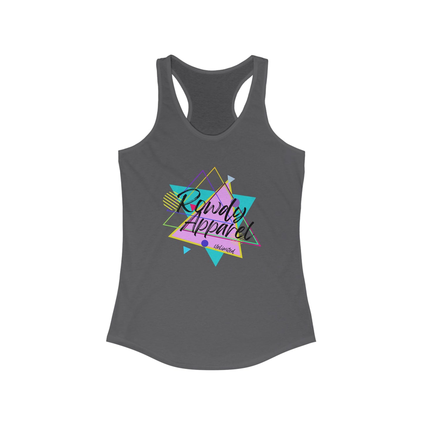 Women's Ideal Racerback Tank-RA triangles