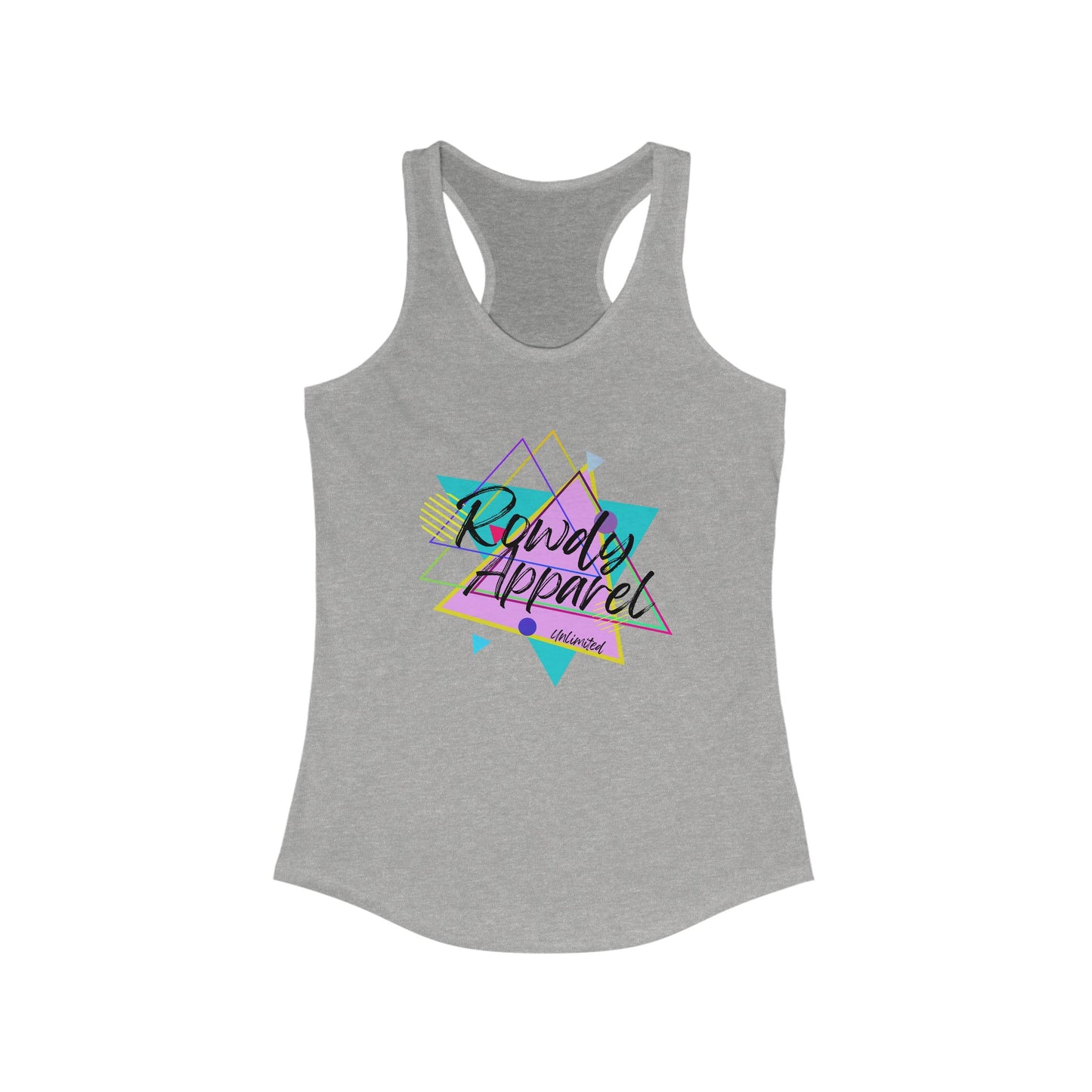 Women's Ideal Racerback Tank-RA triangles