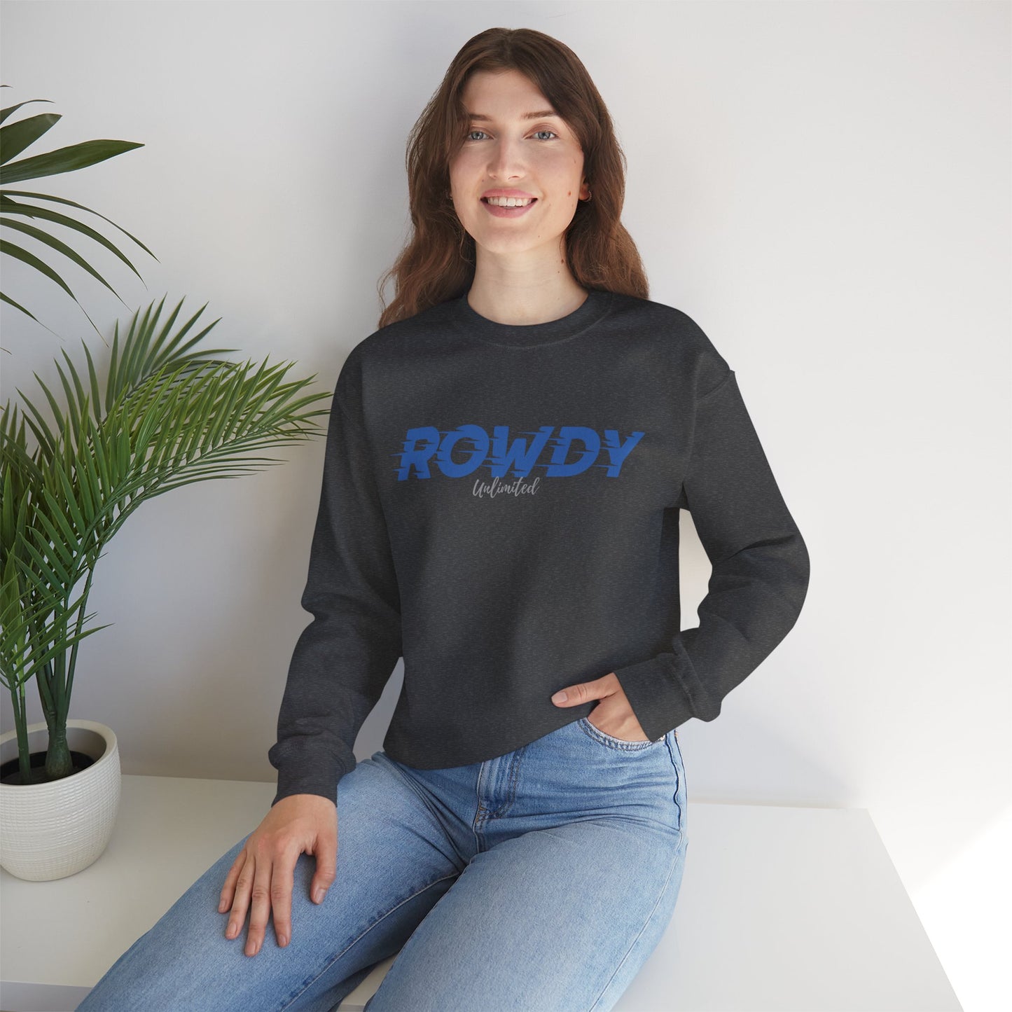 Blue Blur Unisex Heavy Blend™ Crewneck Sweatshirt