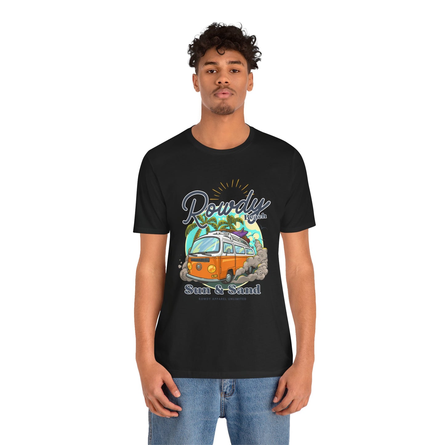 Rowdy Sun & Sand Short Sleeve Tee