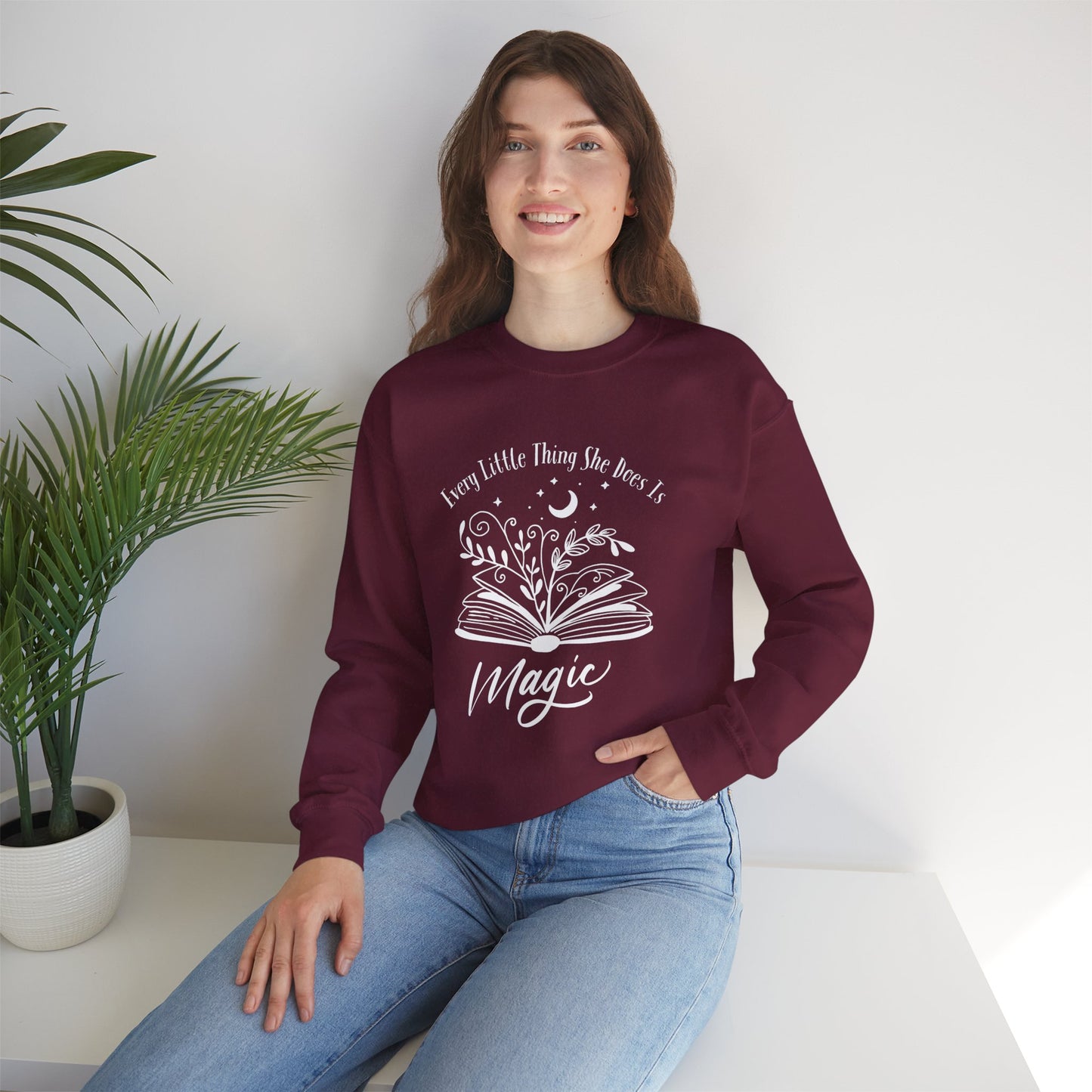 She is Magic Unisex Heavy Blend™ Crewneck Sweatshirt