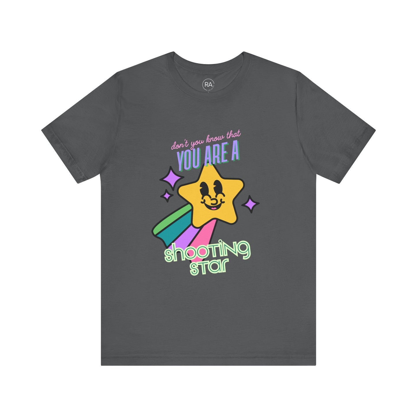 Shooting Star Short Sleeve Tee- shooting star