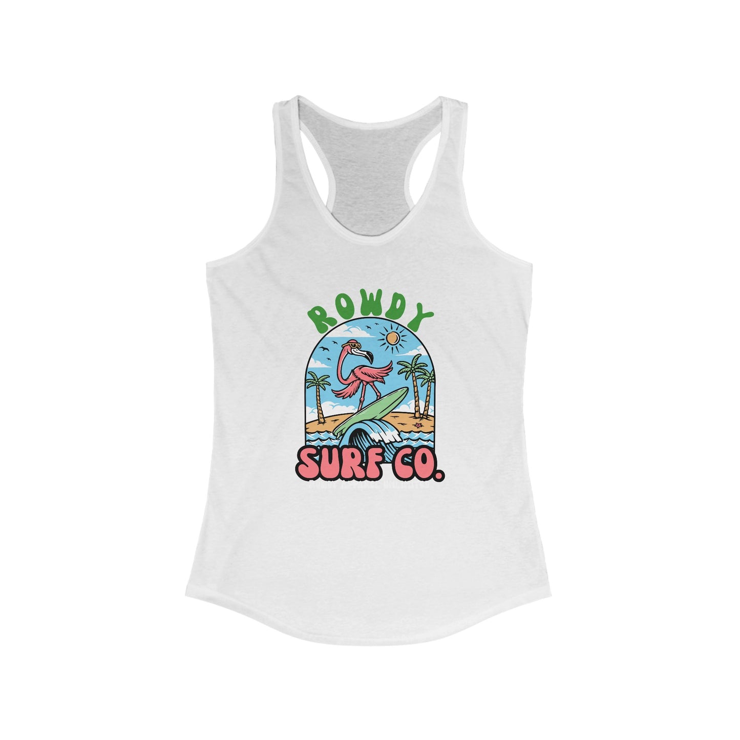 Rowdy Surf Co. Women's Ideal Racerback Tank