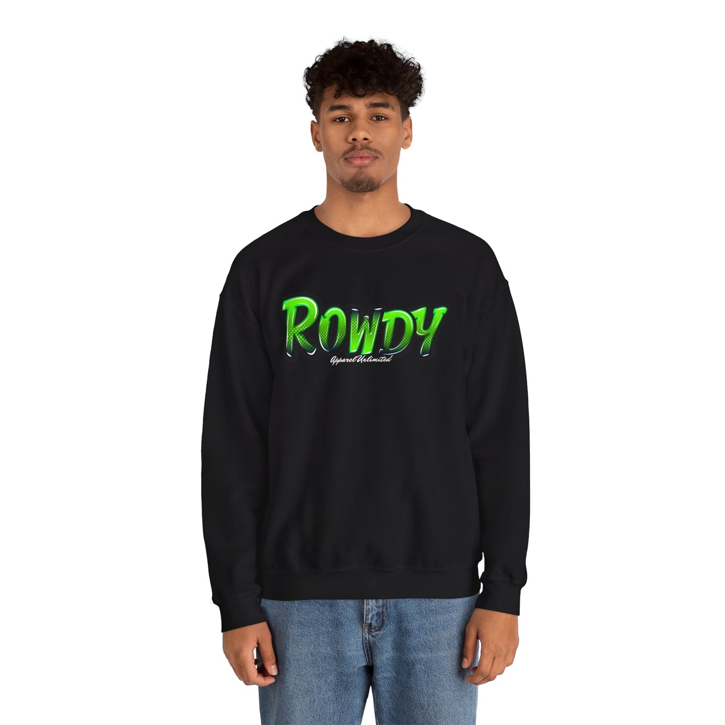 Graffiti Green Unisex Heavy Blend™ Crewneck Sweatshirt