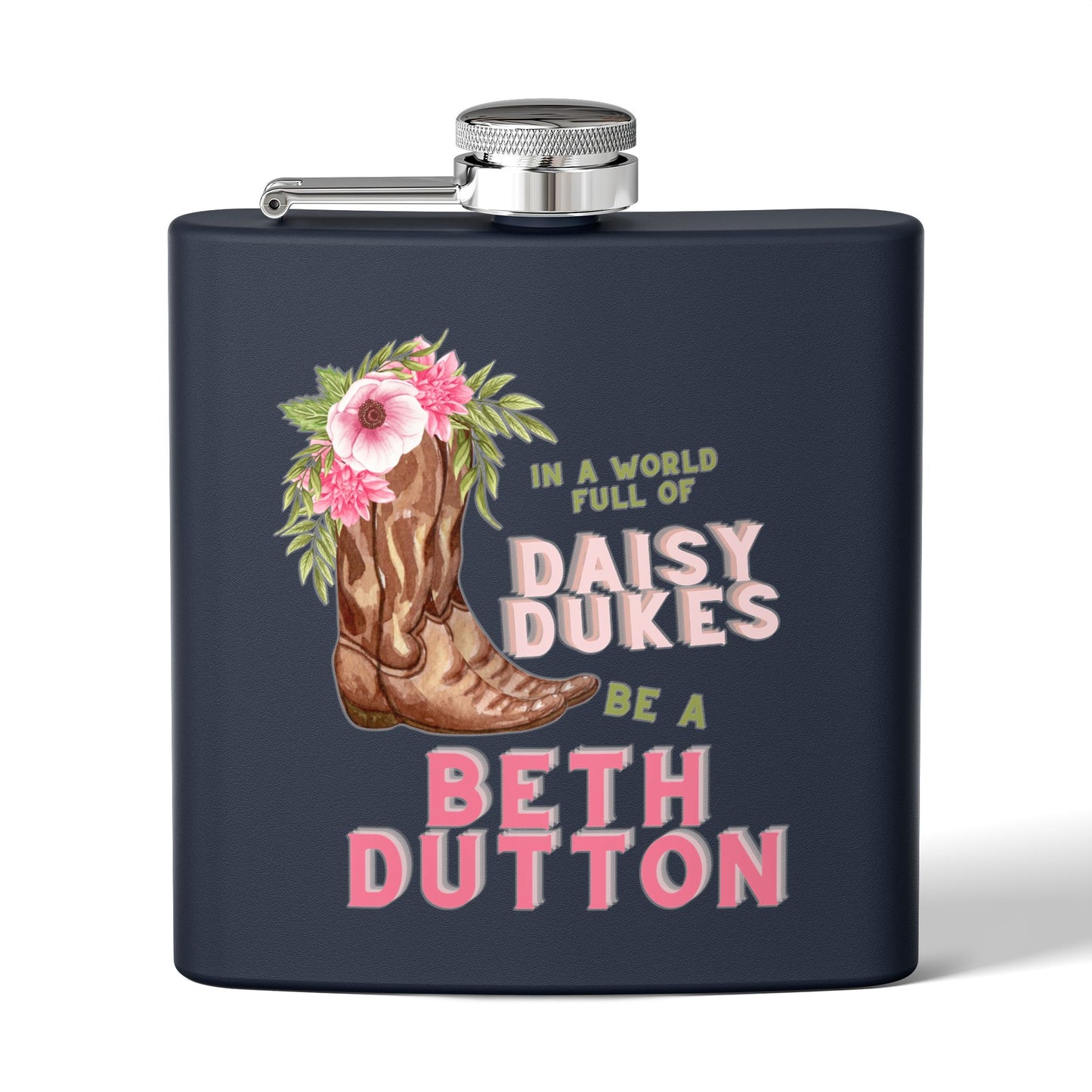 Stainless Steel Flask, 6oz
