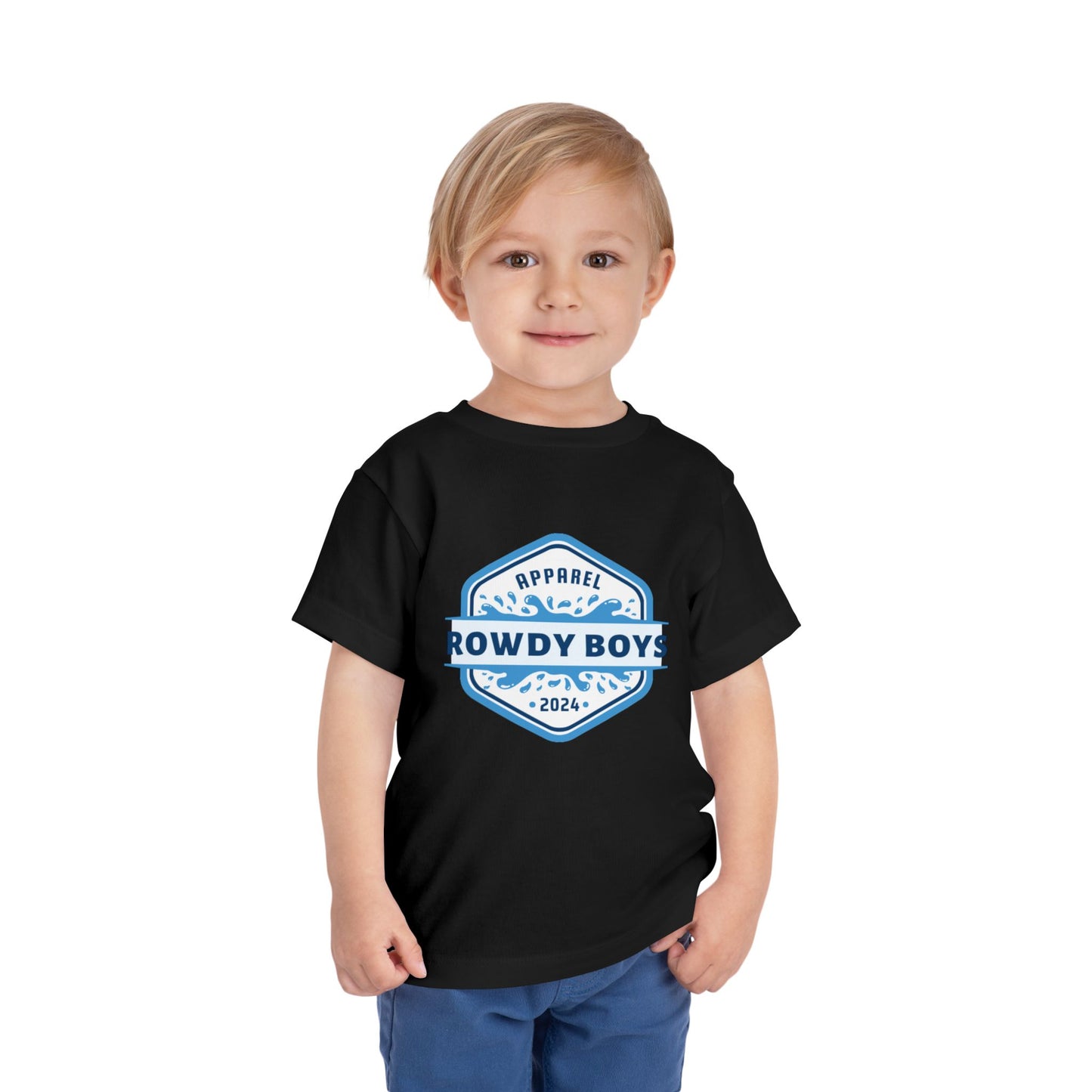 Toddler Short Sleeve Tee - Rowdy Boys Splash