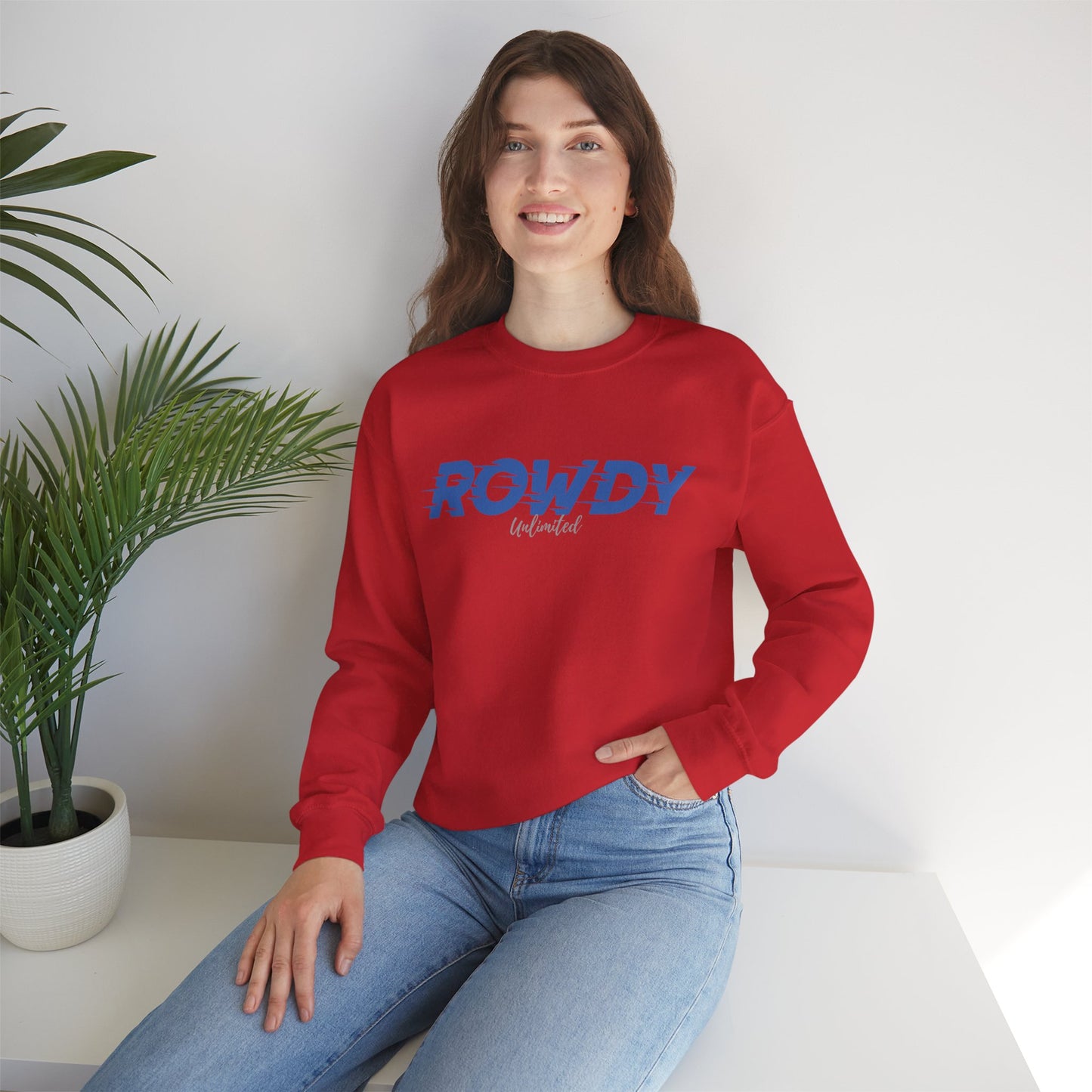 Blue Blur Unisex Heavy Blend™ Crewneck Sweatshirt