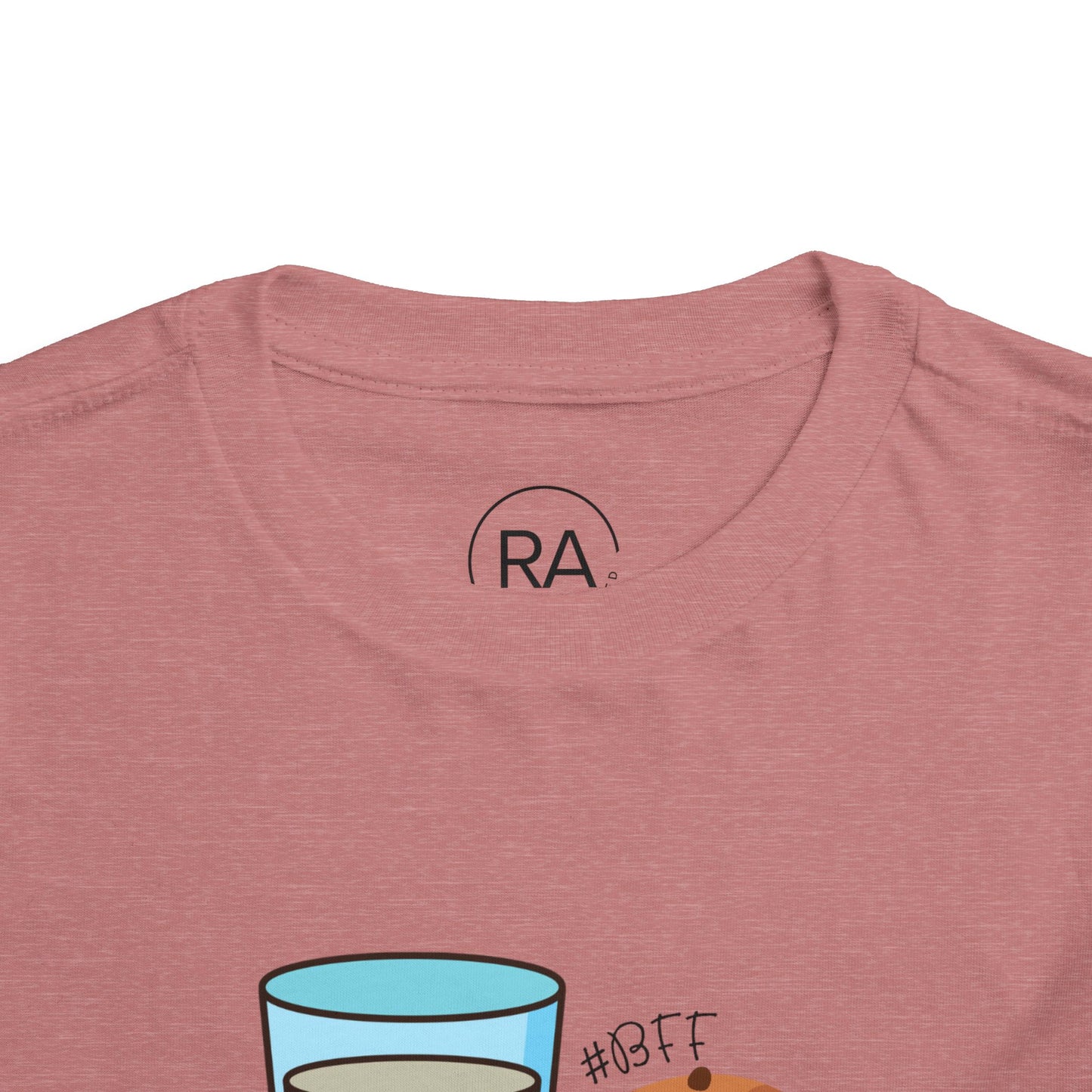 Toddler Short Sleeve Tee - milk & cookies