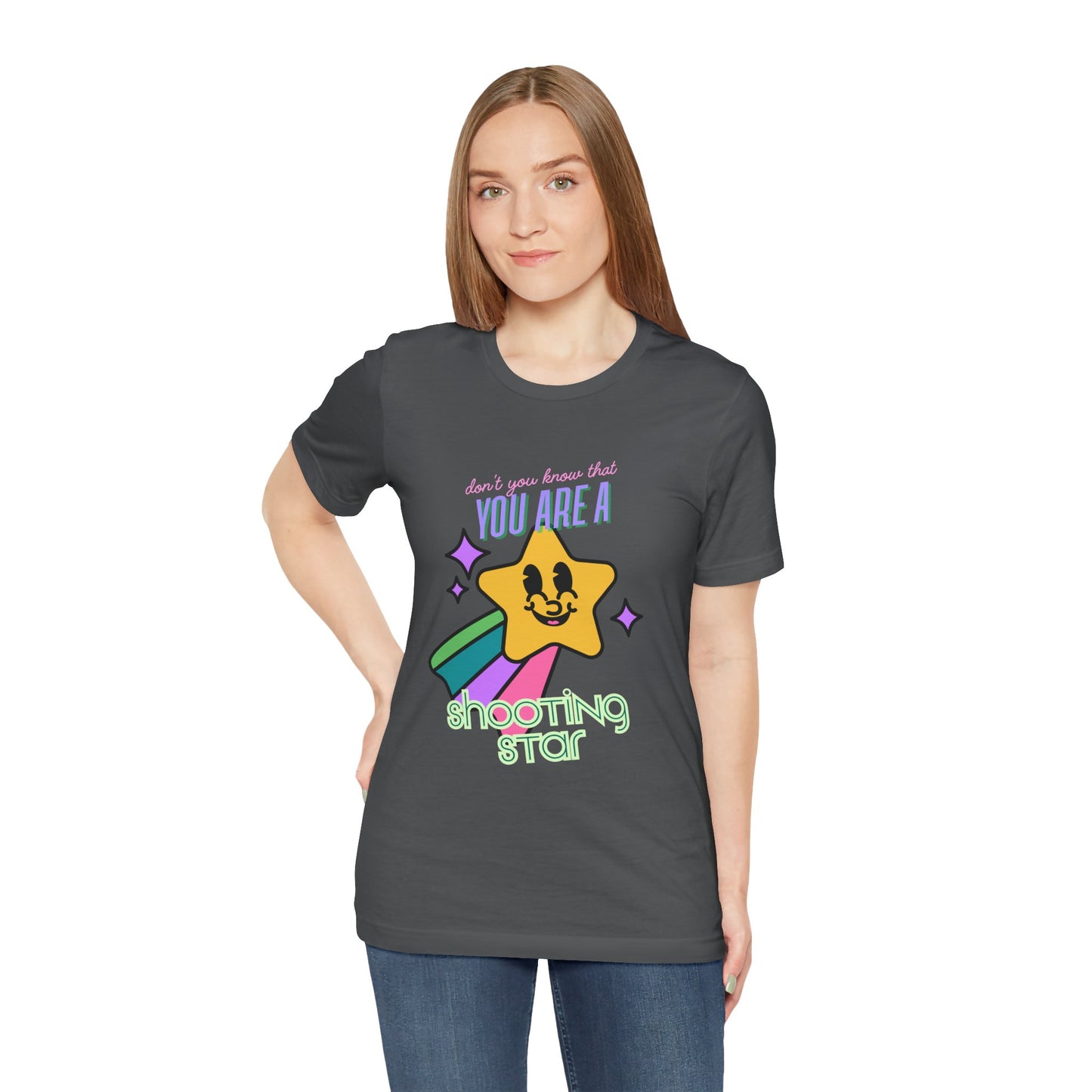 Shooting Star Short Sleeve Tee- shooting star