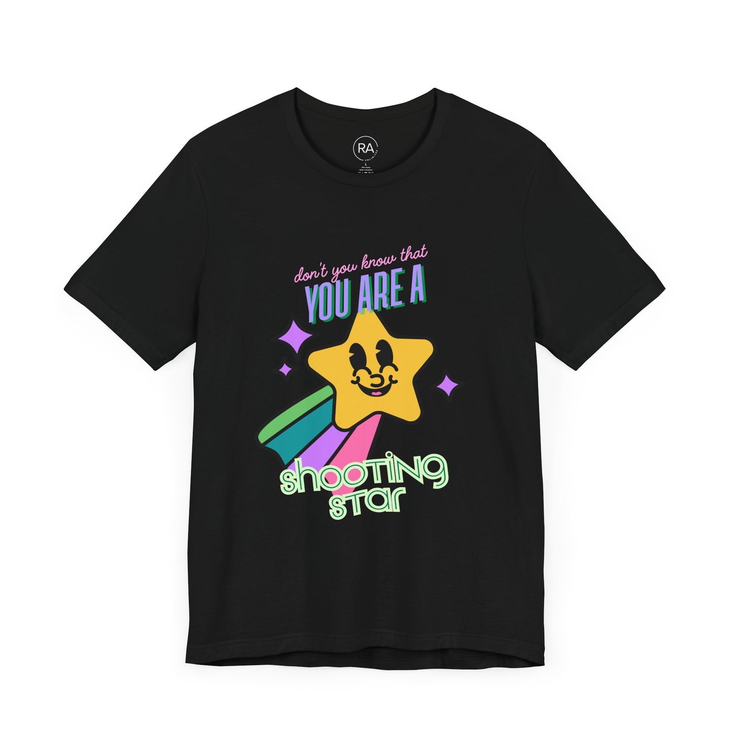 Shooting Star Short Sleeve Tee- shooting star