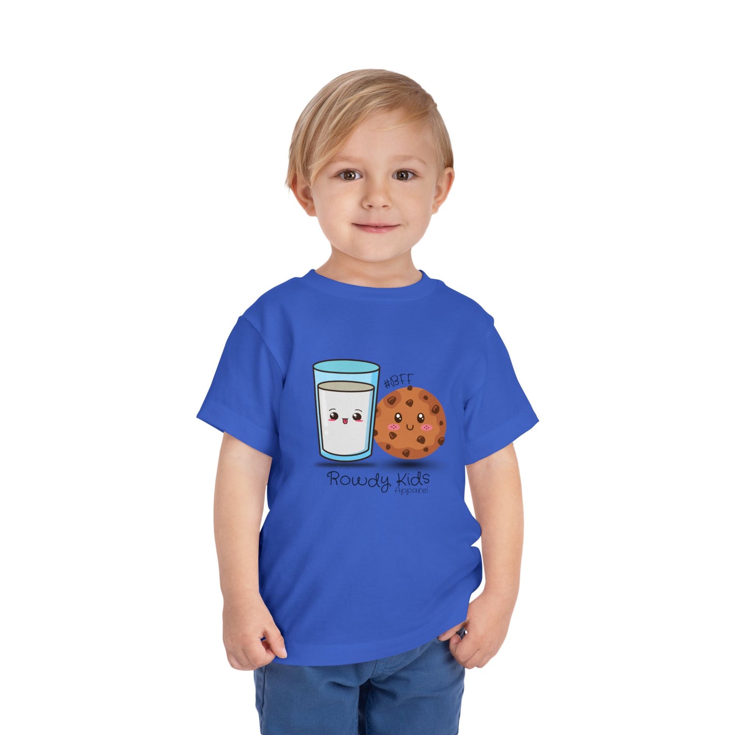Toddler Short Sleeve Tee - milk & cookies