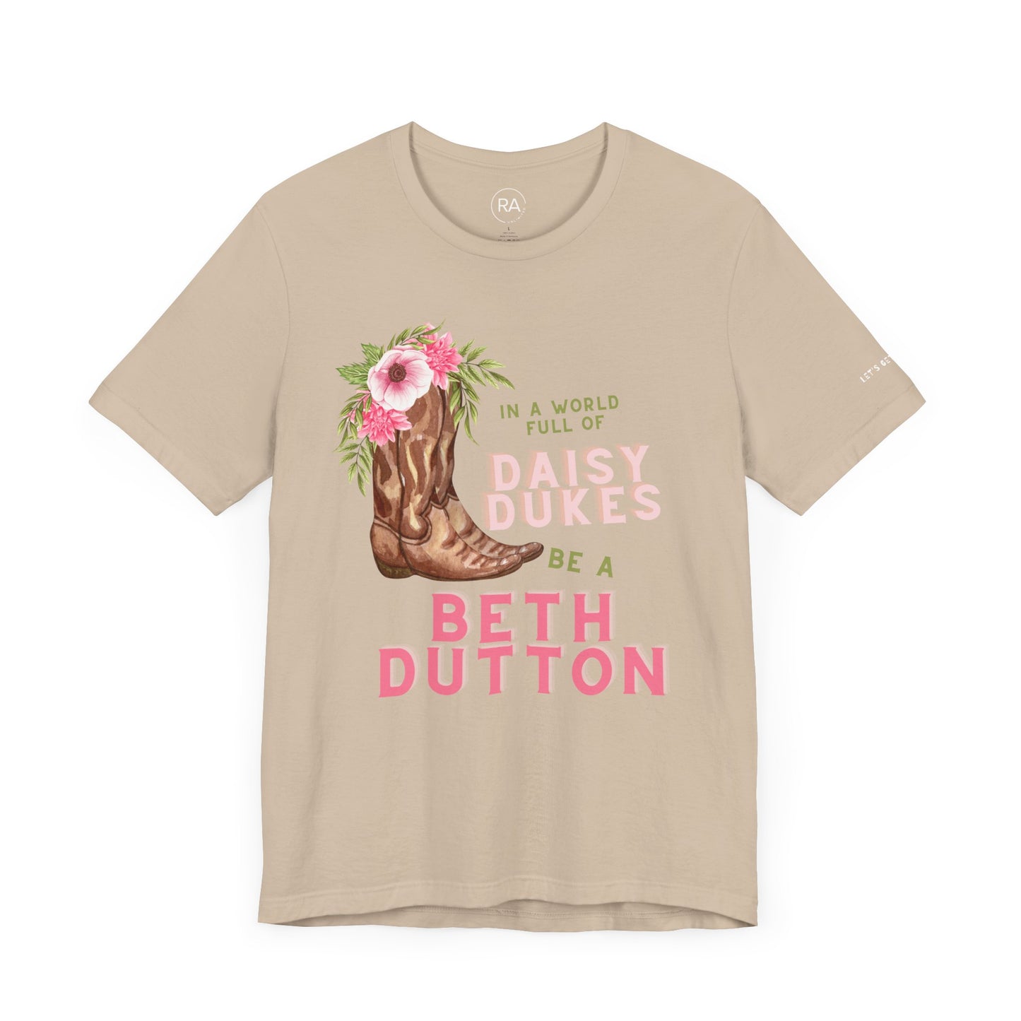 Unisex Jersey Short Sleeve Tee- Beth Dutton