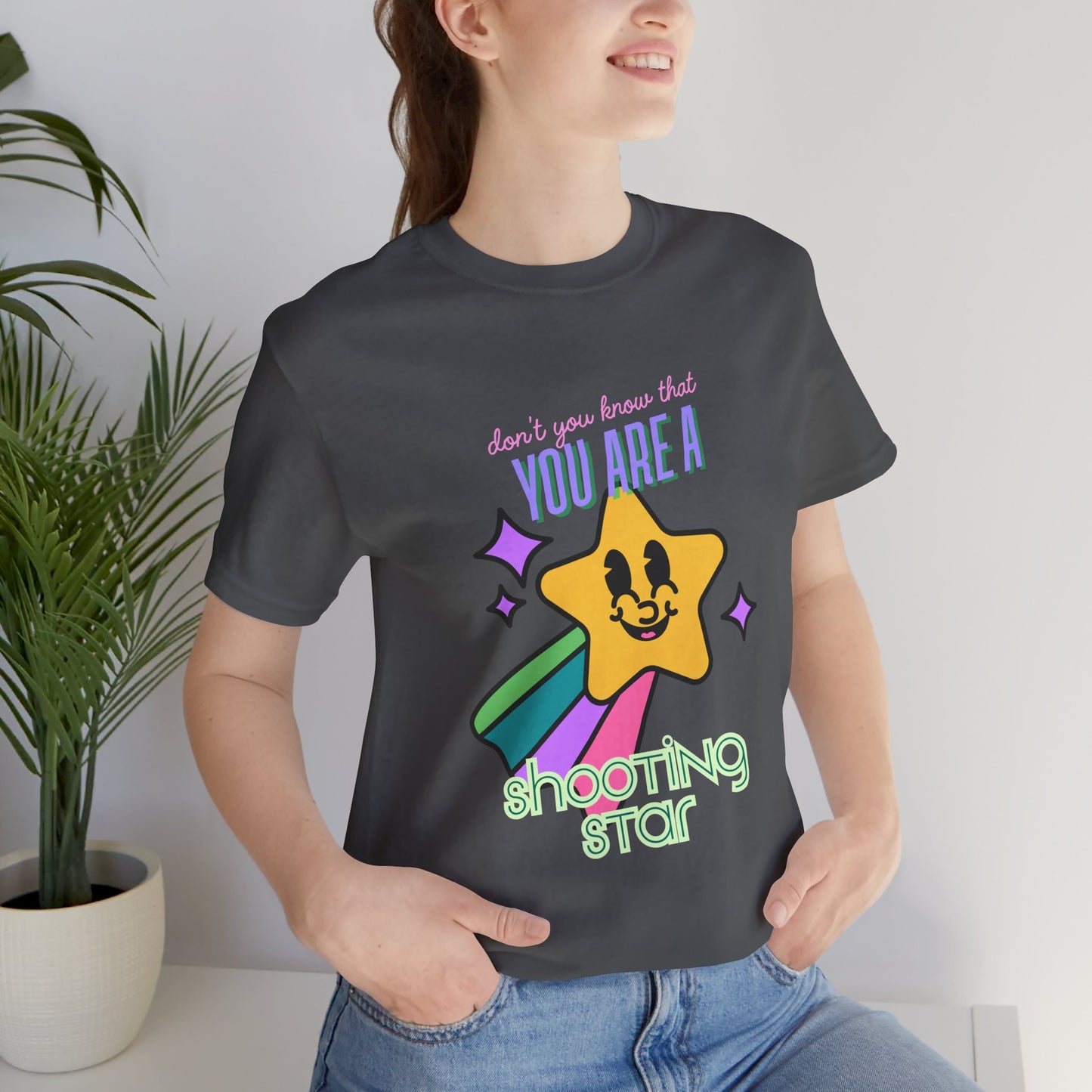 Shooting Star Short Sleeve Tee- shooting star