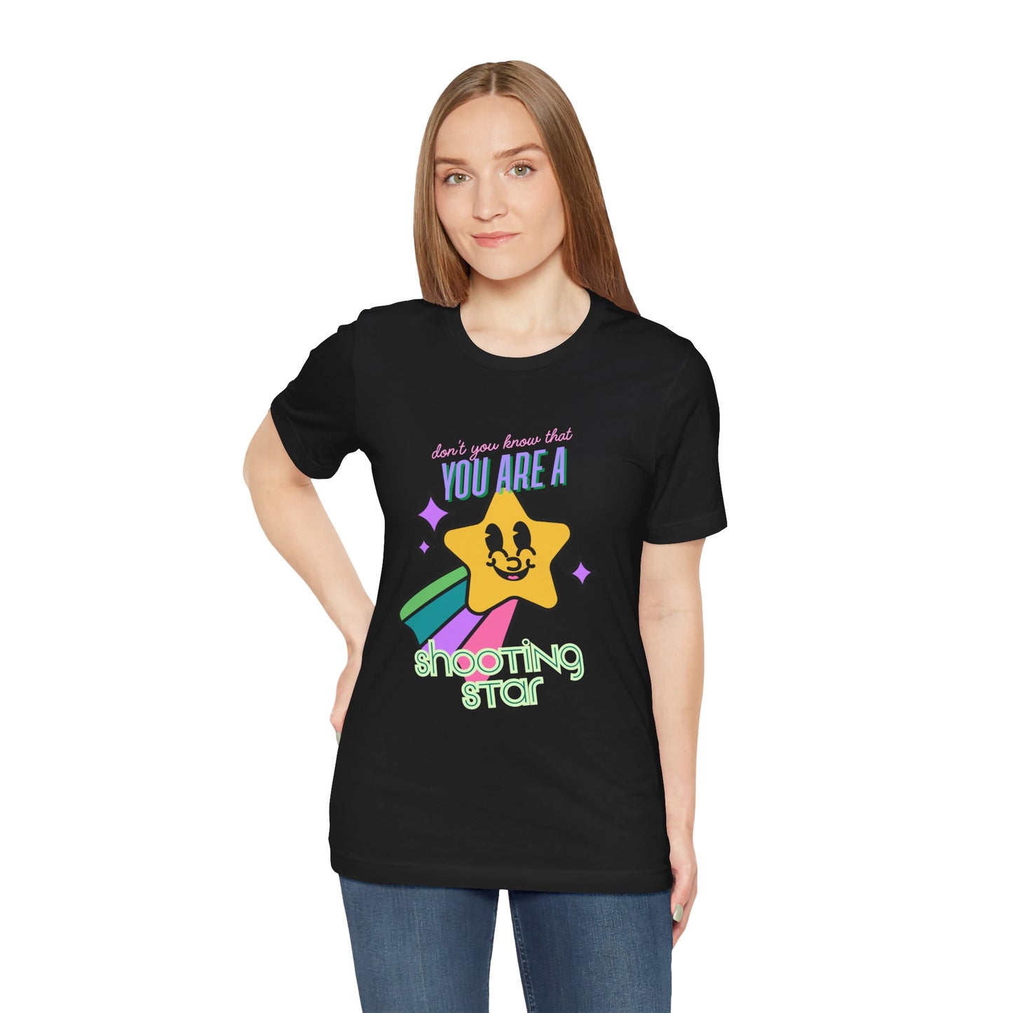 Shooting Star Short Sleeve Tee- shooting star