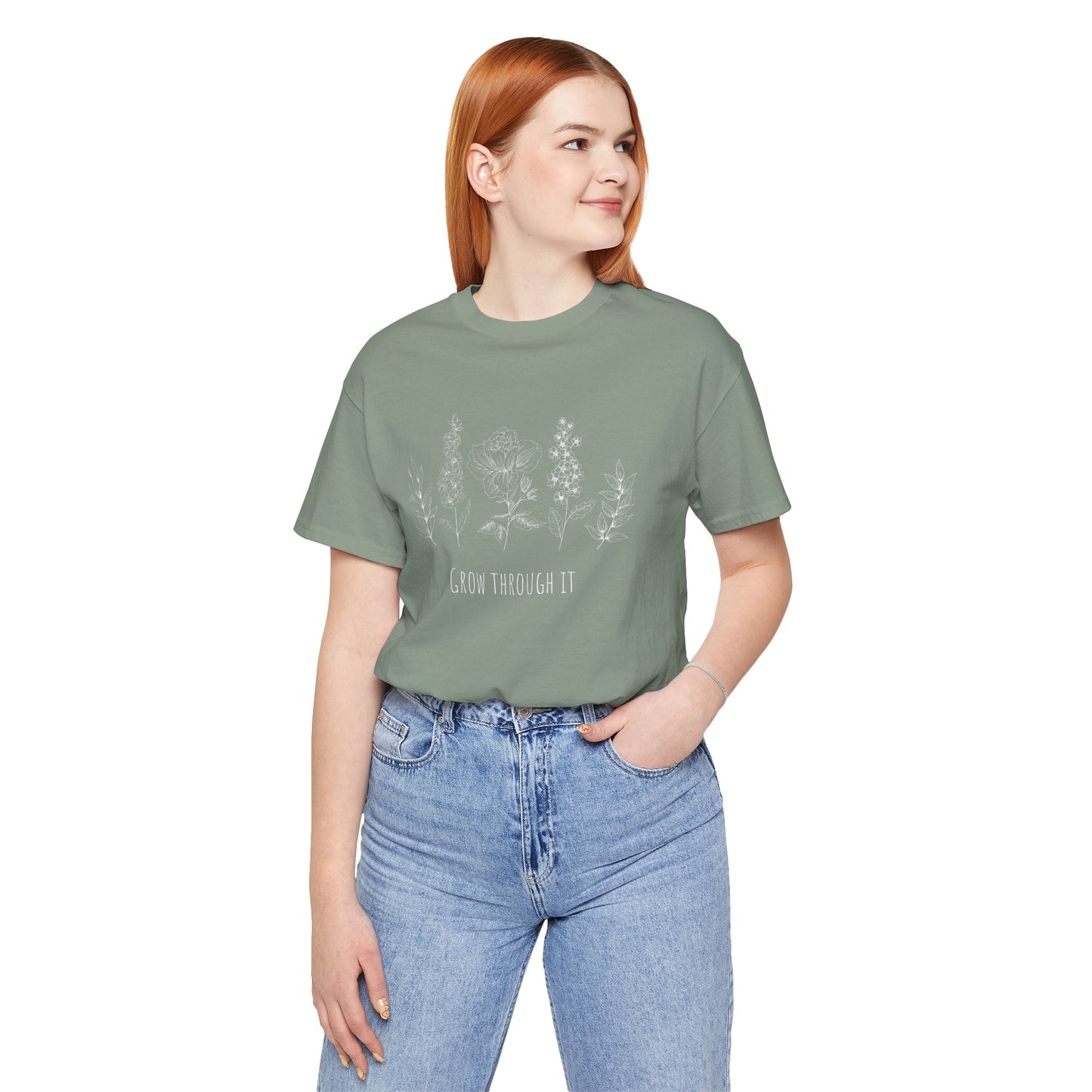 Grow Through It Short Sleeve Tee