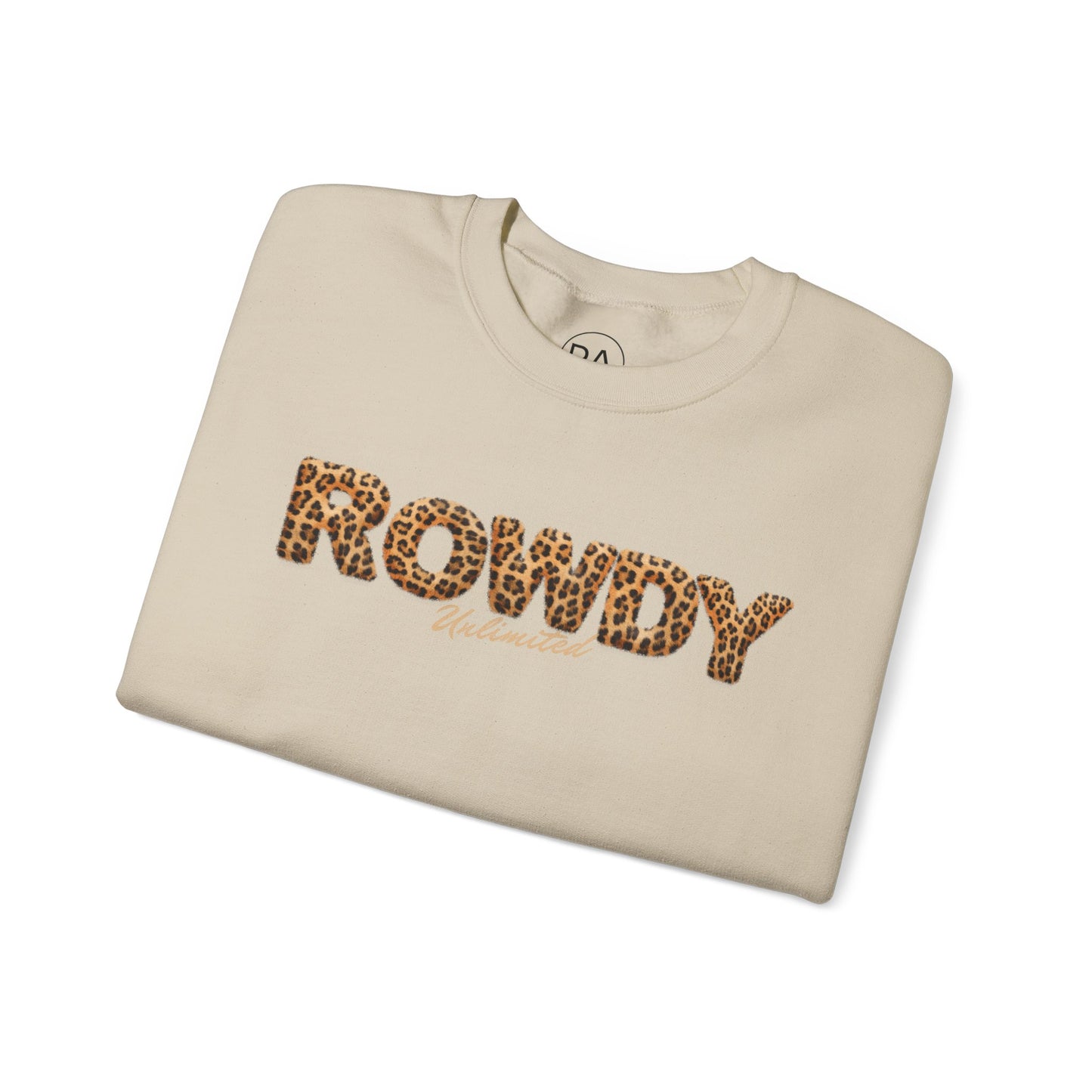 Rowdy Cheetah Unisex Heavy Blend™ Crewneck Sweatshirt