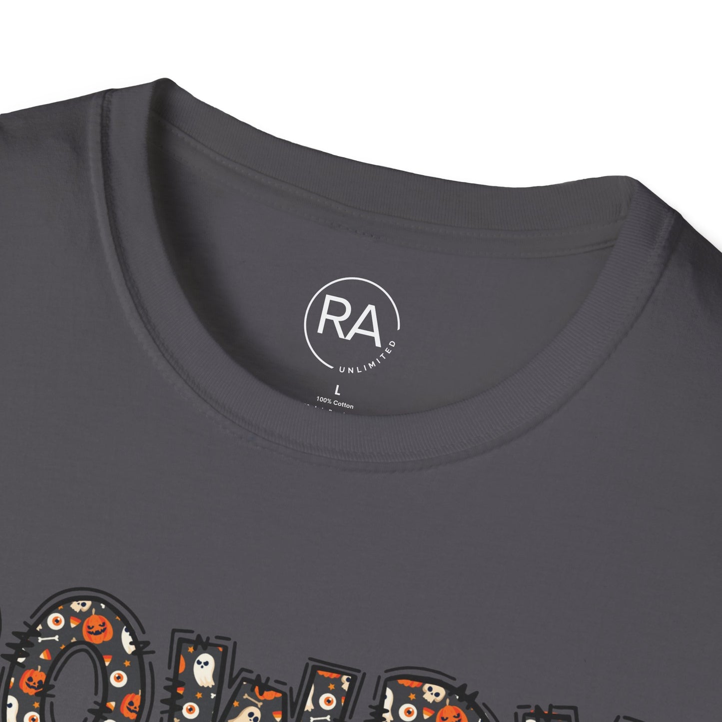 Rowdy Ghost Pumpkins Unisex Softstyle T-Shirt