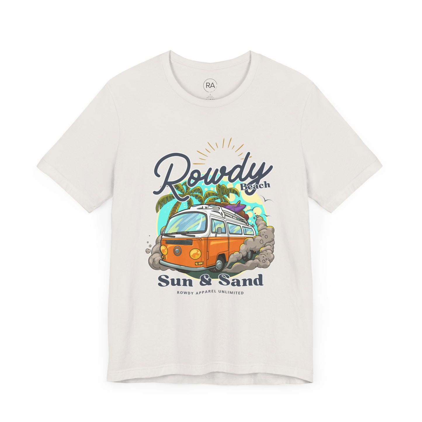 Rowdy Sun & Sand Short Sleeve Tee