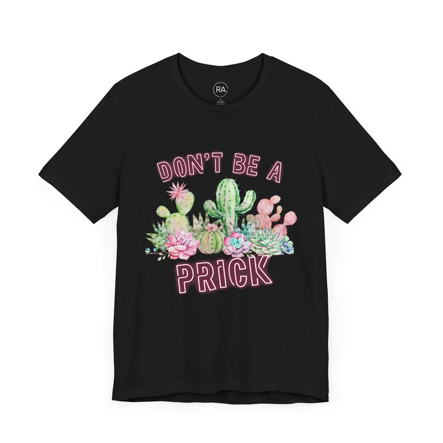 Pink Cactus Short Sleeve Tee
