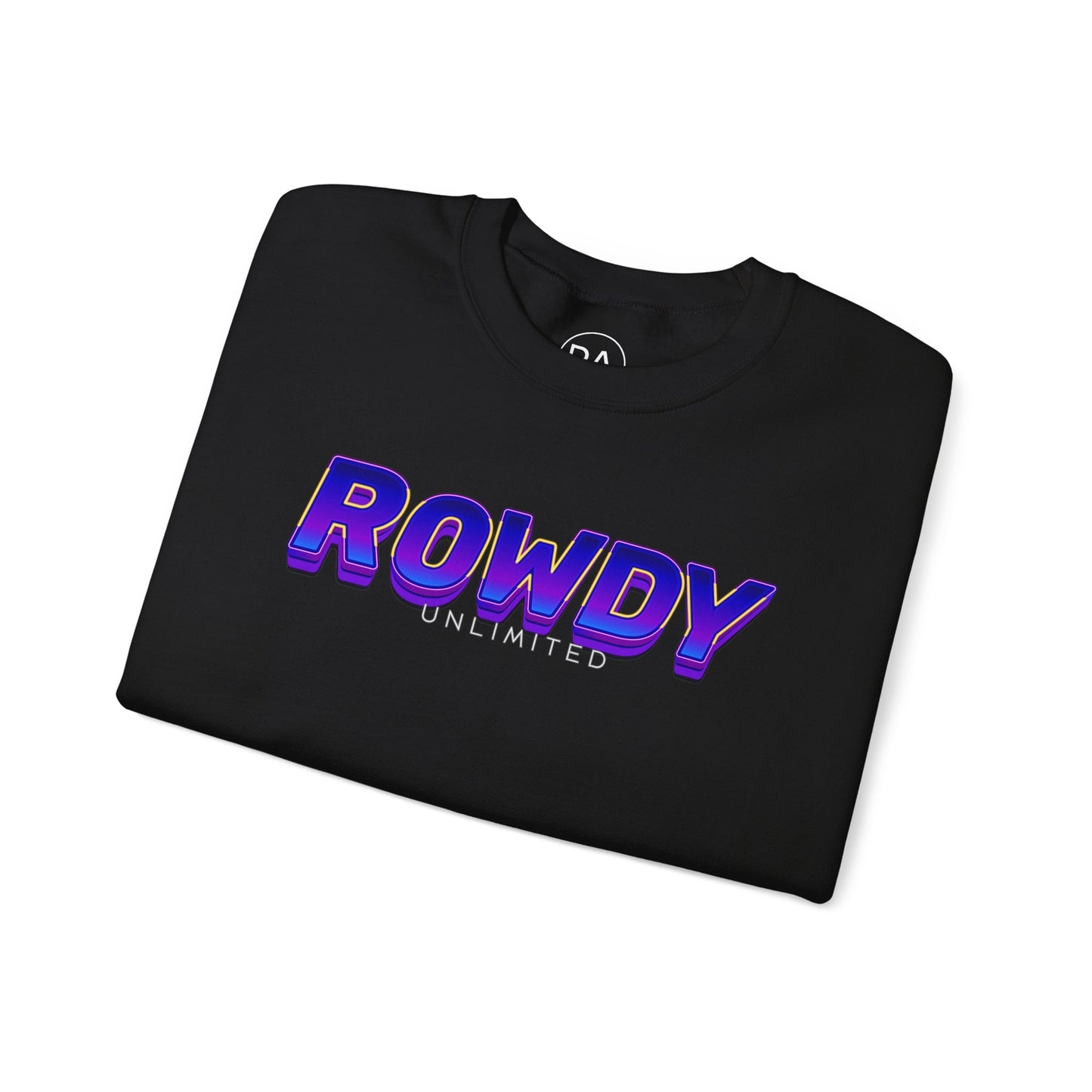 Super Purple Rowdy Unisex Heavy Blend™ Crewneck Sweatshirt