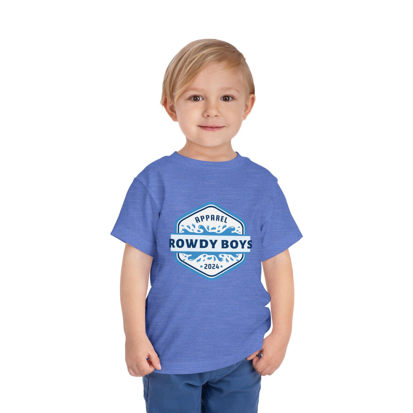 Toddler Short Sleeve Tee - Rowdy Boys Splash