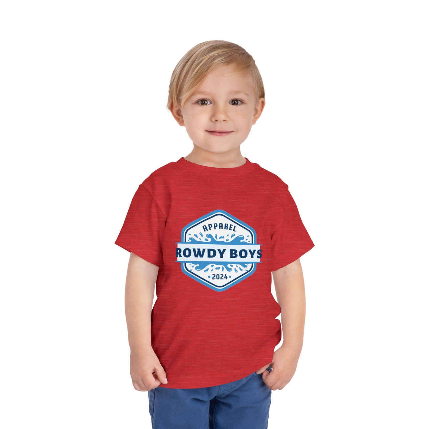 Toddler Short Sleeve Tee - Rowdy Boys Splash
